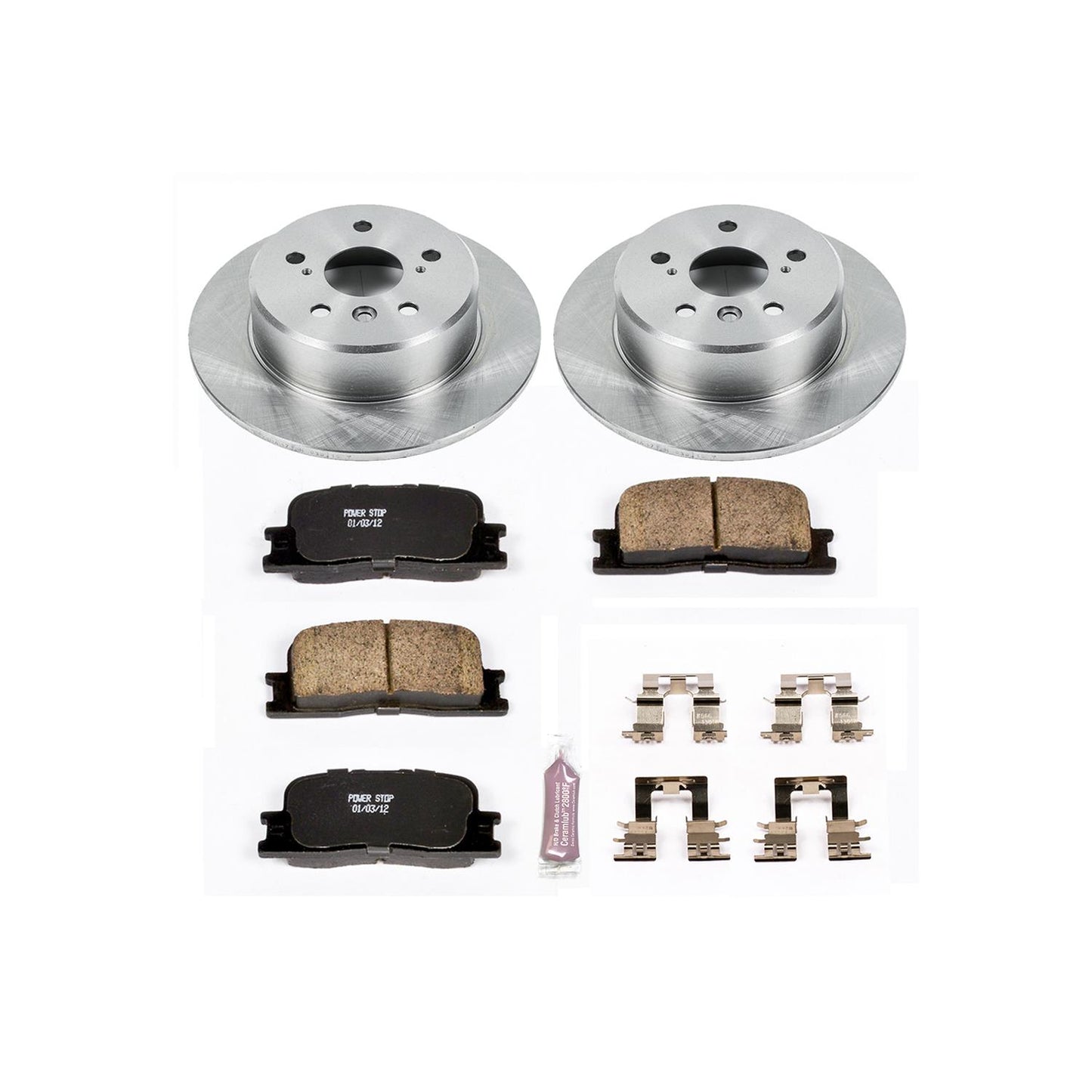 Power Stop Z17 Evolution Plus Stock Replacement Brake Kits KOE1069