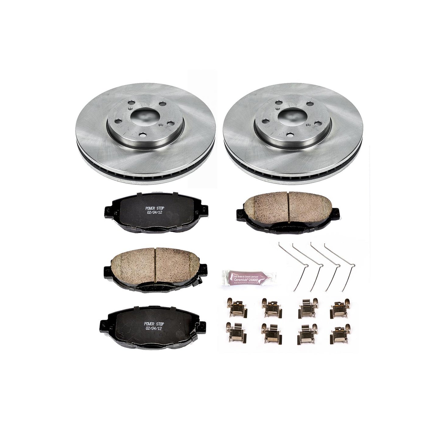 Power Stop Z17 Evolution Plus Stock Replacement Brake Kits KOE1073