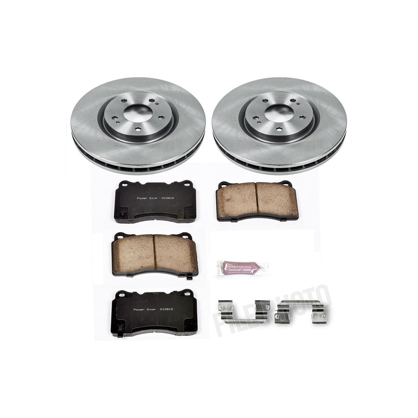 Power Stop Z17 Evolution Plus Stock Replacement Brake Kits KOE107