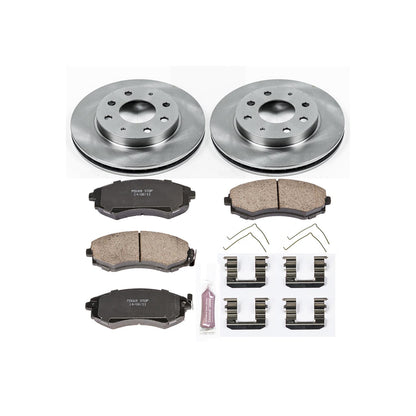 Power Stop Z17 Evolution Plus Stock Replacement Brake Kits KOE1087
