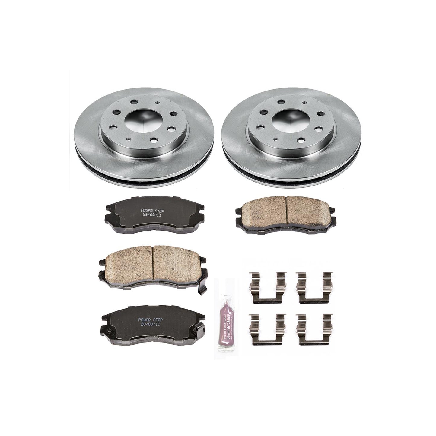 Power Stop Z17 Evolution Plus Stock Replacement Brake Kits KOE1090