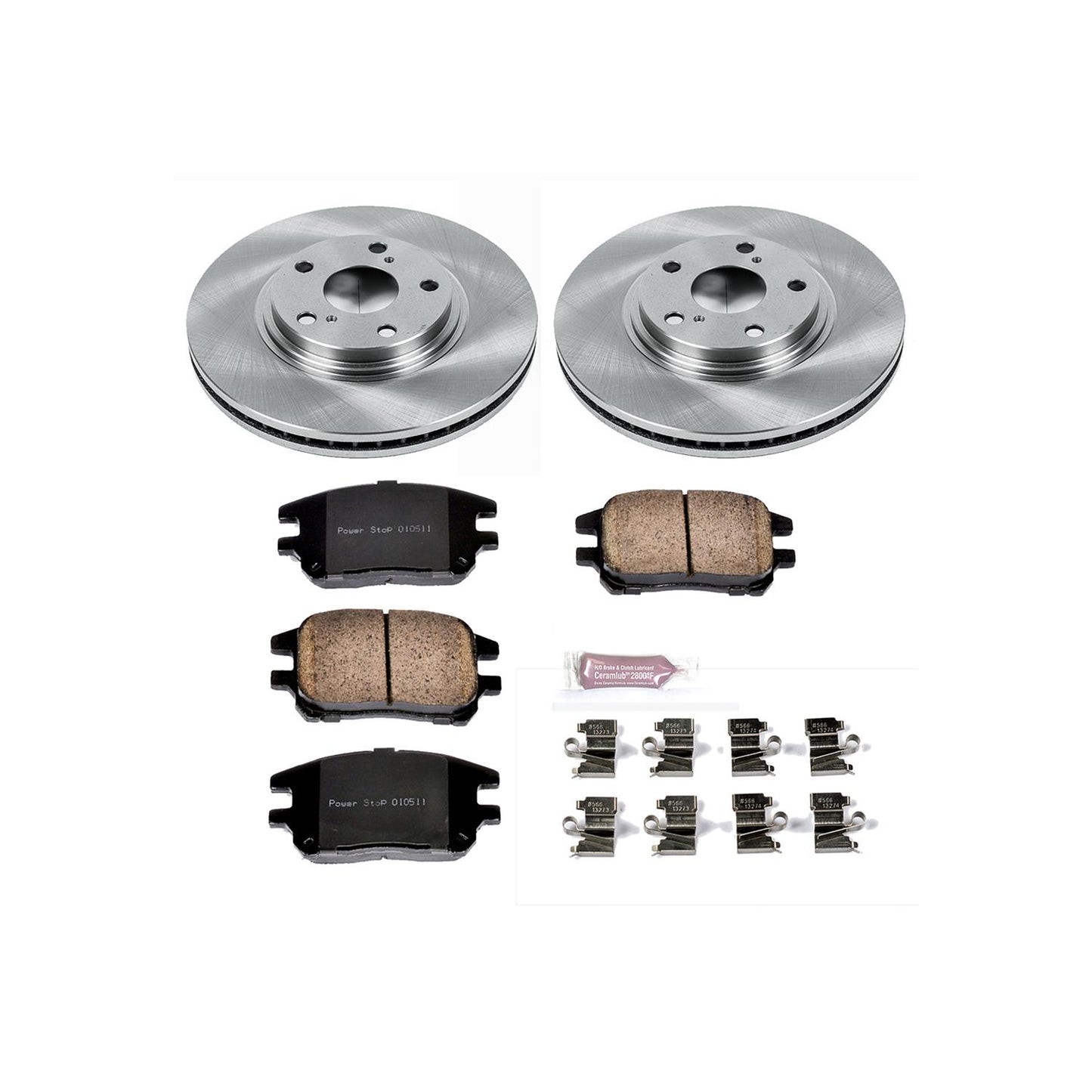 Power Stop Z17 Evolution Plus Stock Replacement Brake Kits KOE1146