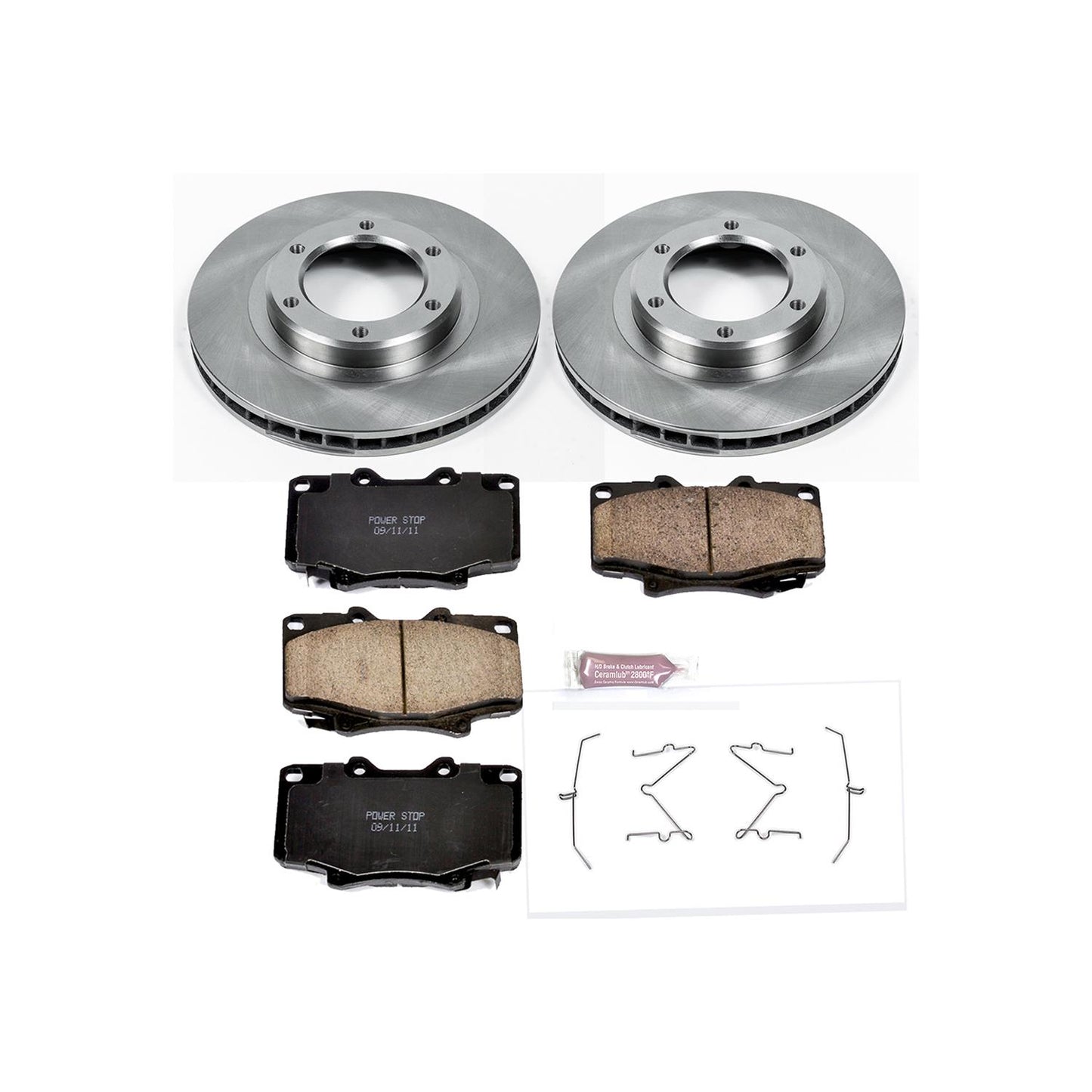 Power Stop Z17 Evolution Plus Stock Replacement Brake Kits KOE1154