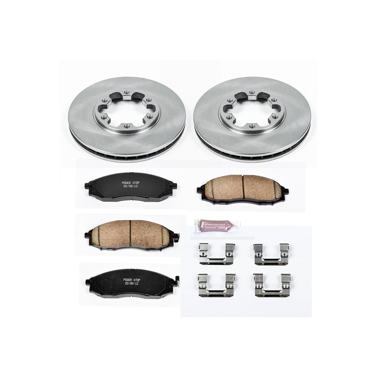 Power Stop Z17 Evolution Plus Stock Replacement Brake Kits KOE1176