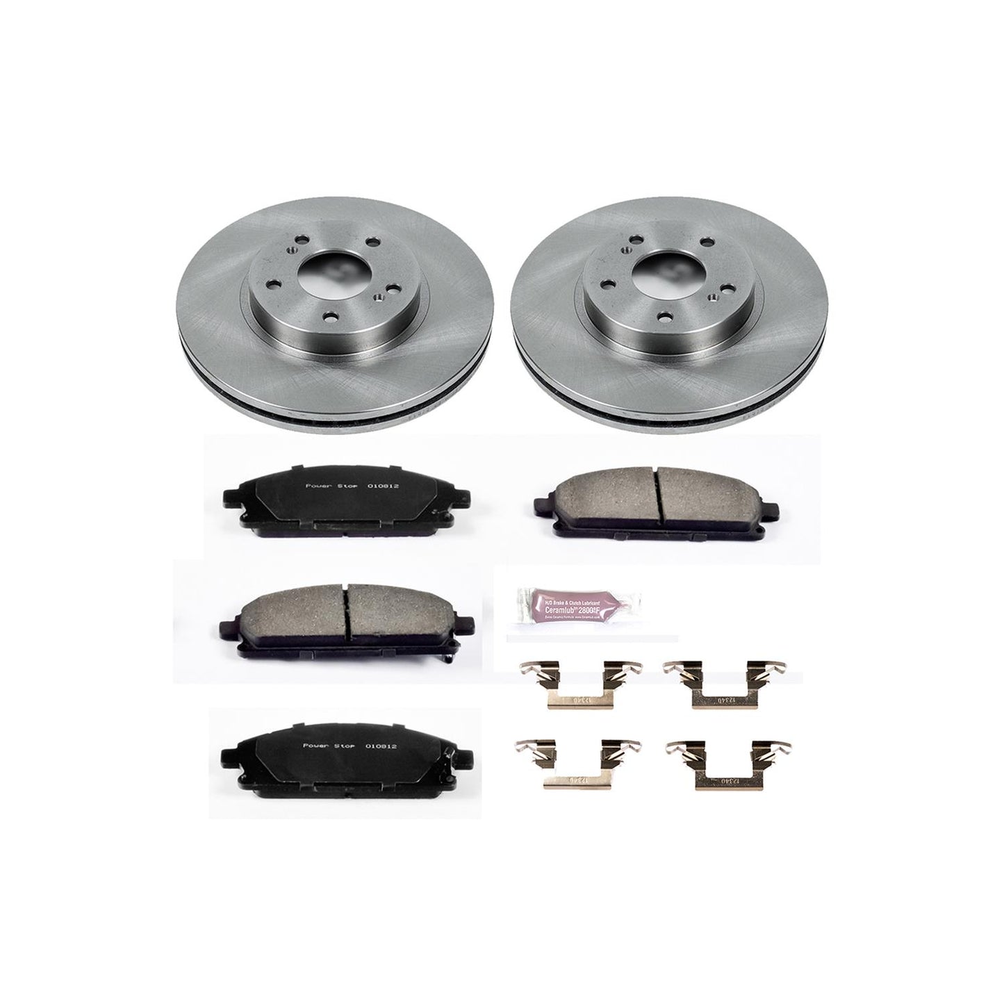 Power Stop Z17 Evolution Plus Stock Replacement Brake Kits KOE1179