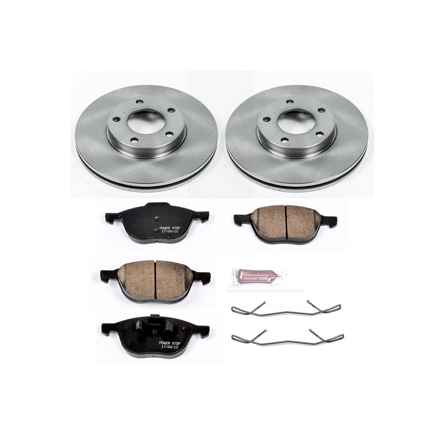 Power Stop Z17 Evolution Plus Stock Replacement Brake Kits KOE120