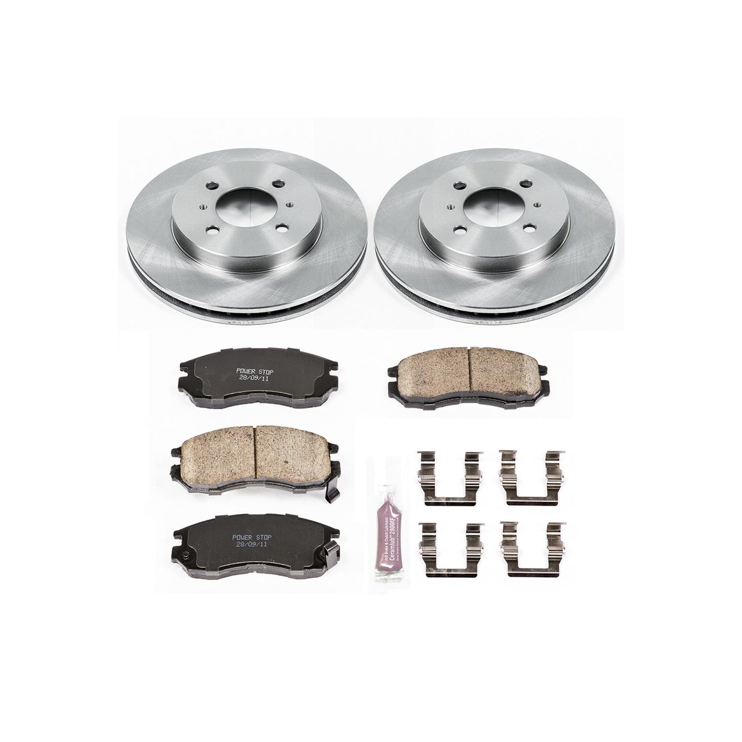 Power Stop Z17 Evolution Plus Stock Replacement Brake Kits KOE1214