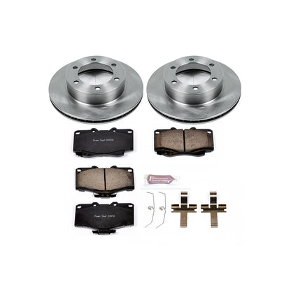 Power Stop Z17 Evolution Plus Stock Replacement Brake Kits KOE1233
