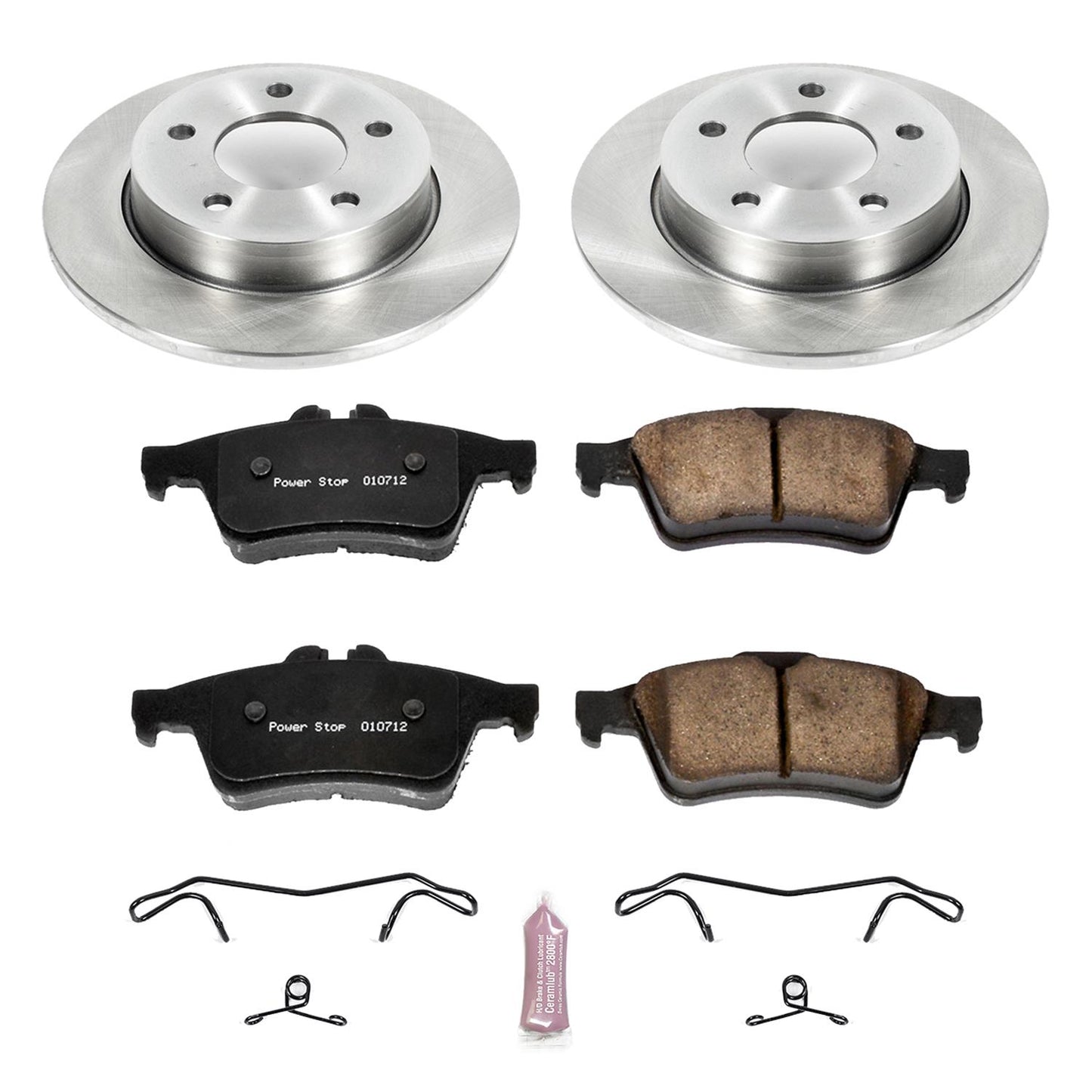 Power Stop Z17 Evolution Plus Stock Replacement Brake Kits KOE123