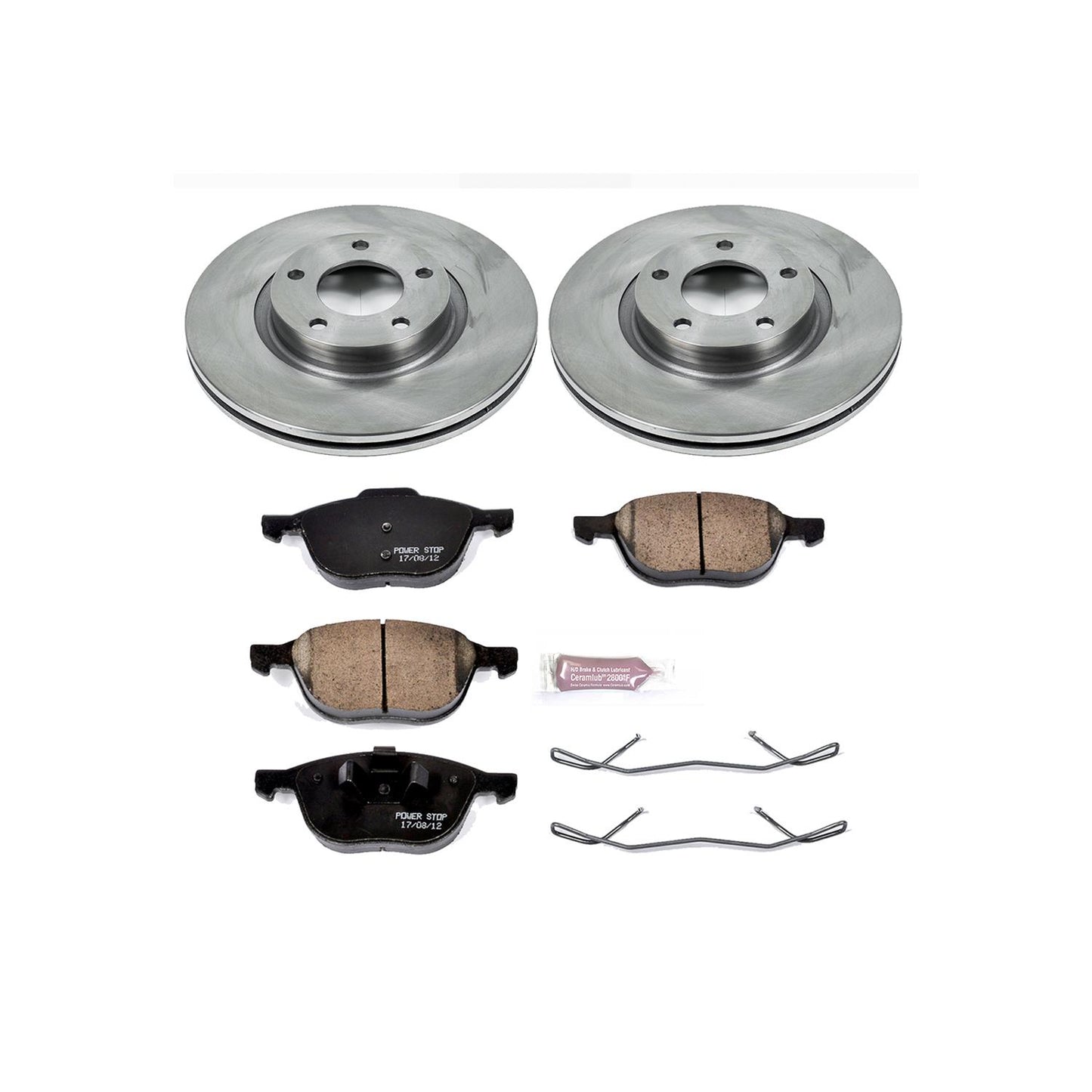 Power Stop Z17 Evolution Plus Stock Replacement Brake Kits KOE125
