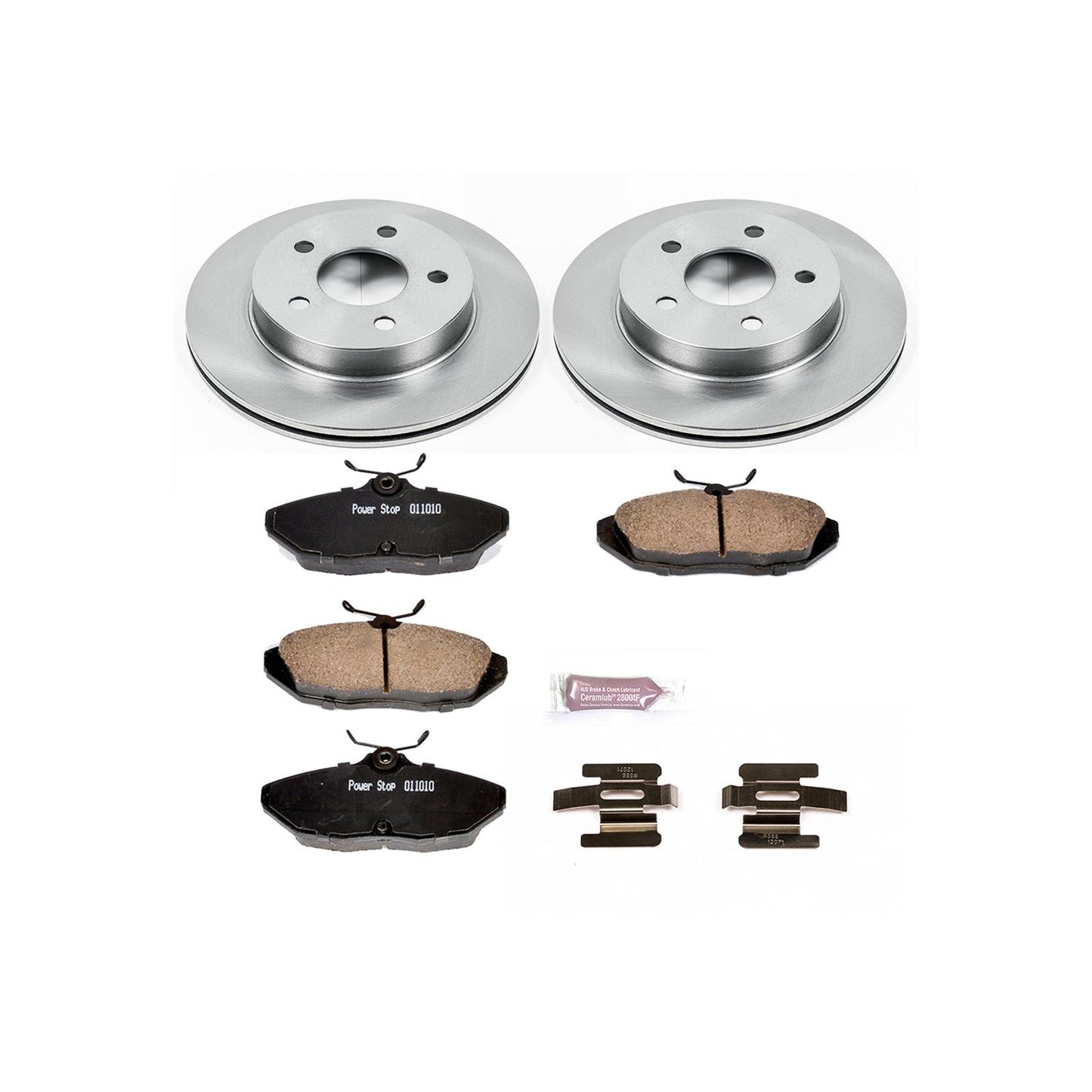 Power Stop Z17 Evolution Plus Stock Replacement Brake Kits KOE1297