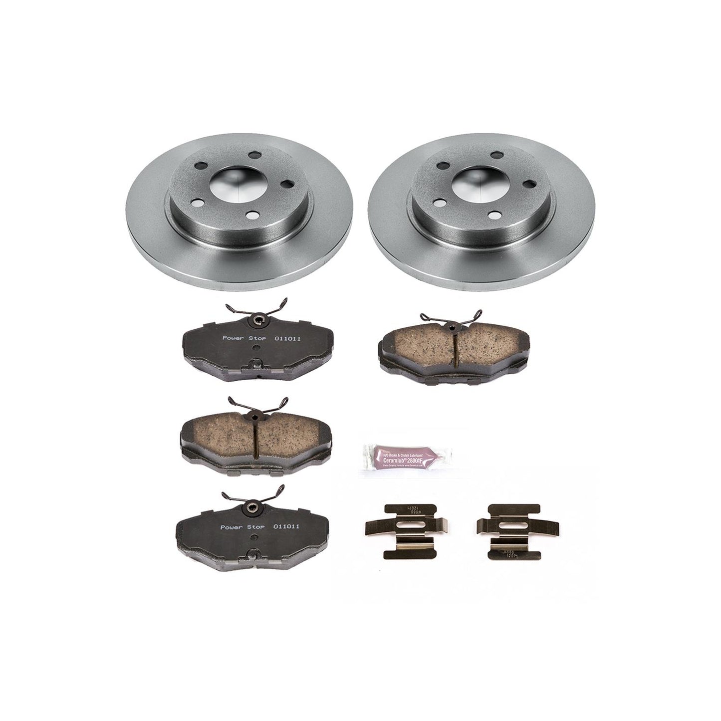 Power Stop Z17 Evolution Plus Stock Replacement Brake Kits KOE1298