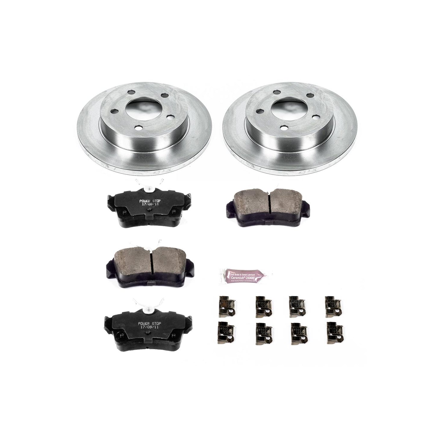 Power Stop Z17 Evolution Plus Stock Replacement Brake Kits KOE1303