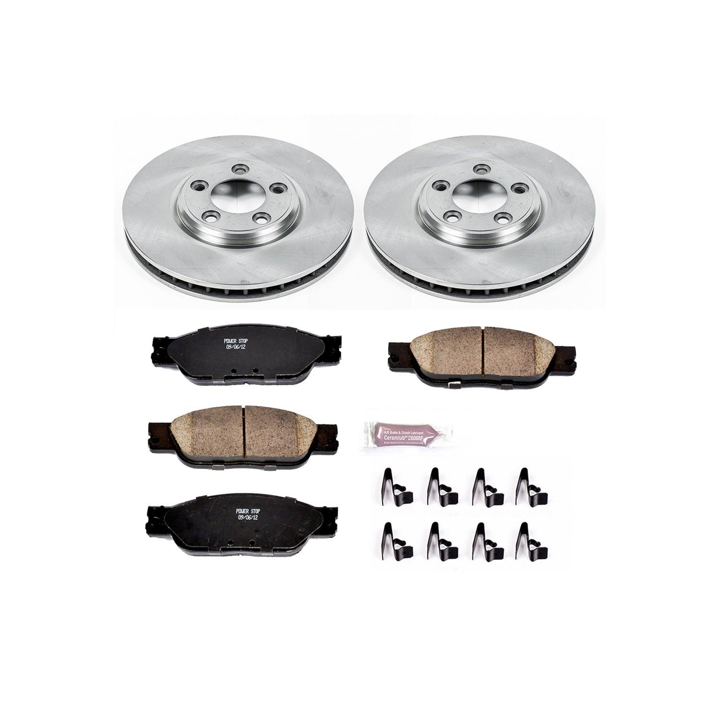 Power Stop Z17 Evolution Plus Stock Replacement Brake Kits KOE1353