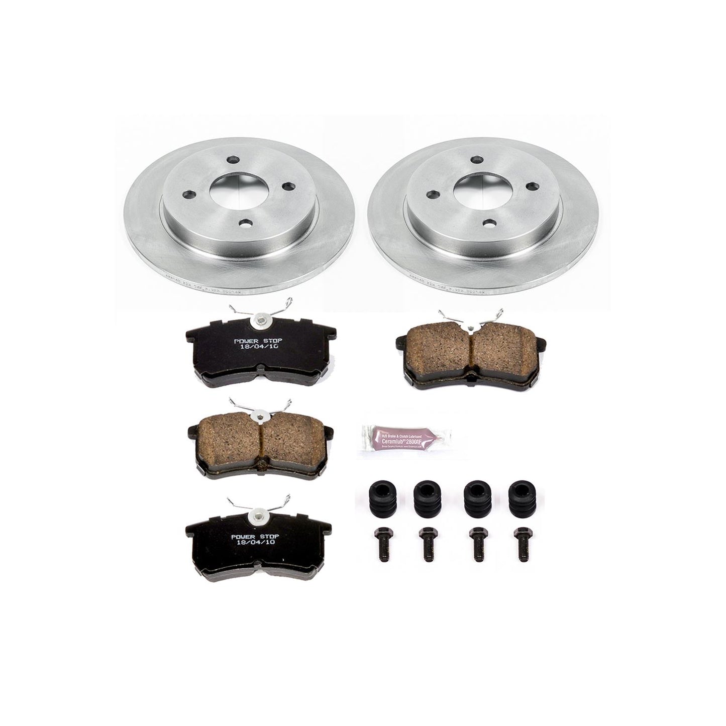 Power Stop Z17 Evolution Plus Stock Replacement Brake Kits KOE1363