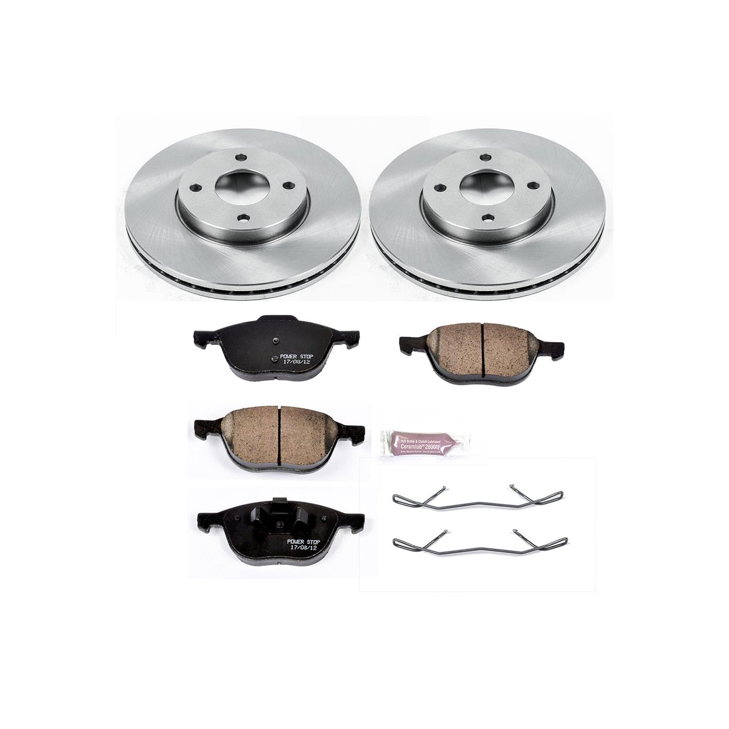 Power Stop Z17 Evolution Plus Stock Replacement Brake Kits KOE1377