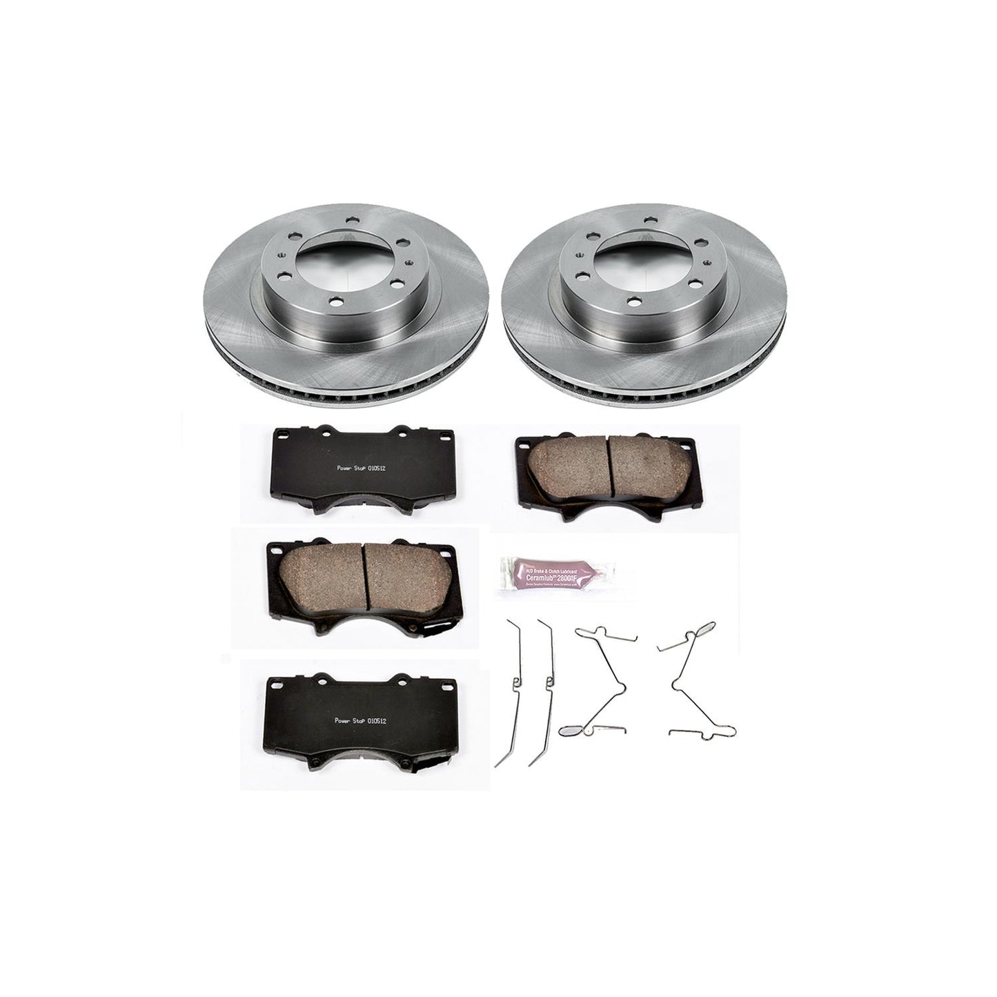 Power Stop Z17 Evolution Plus Stock Replacement Brake Kits KOE137