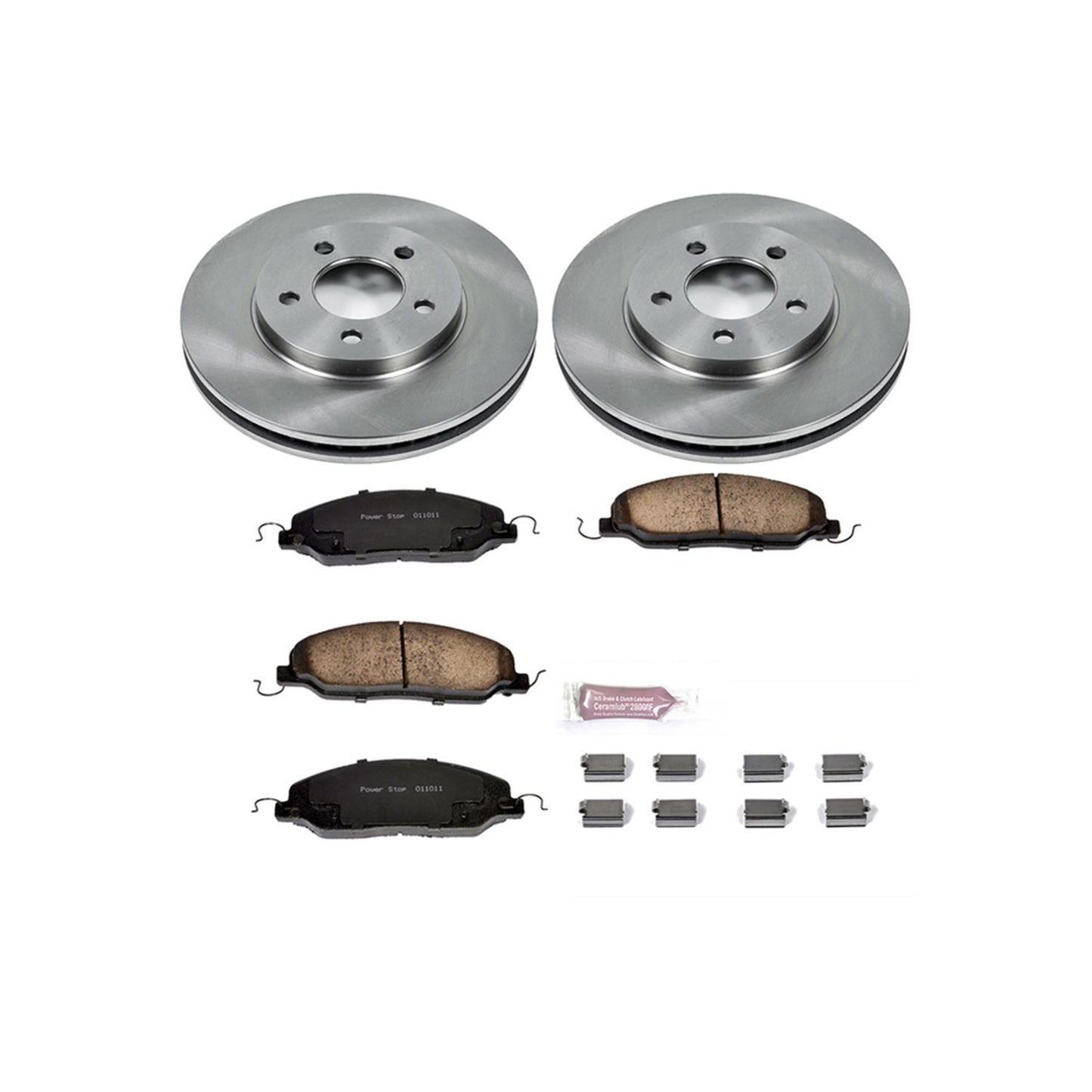 Power Stop Z17 Evolution Plus Stock Replacement Brake Kits KOE1382