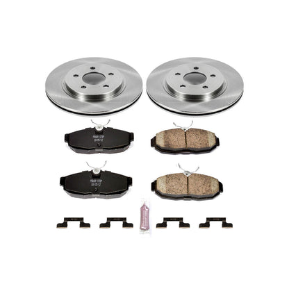 Power Stop Z17 Evolution Plus Stock Replacement Brake Kits KOE1384