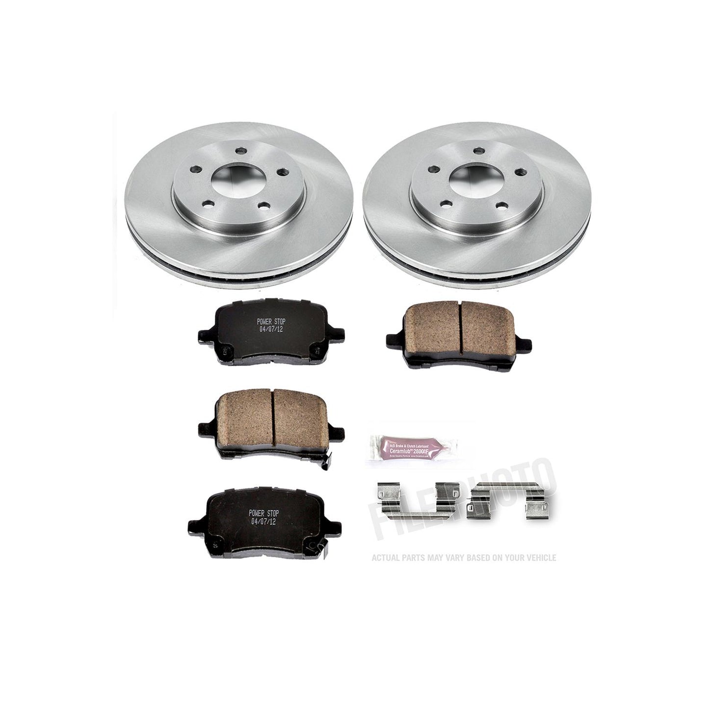 Power Stop Z17 Evolution Plus Stock Replacement Brake Kits KOE1448