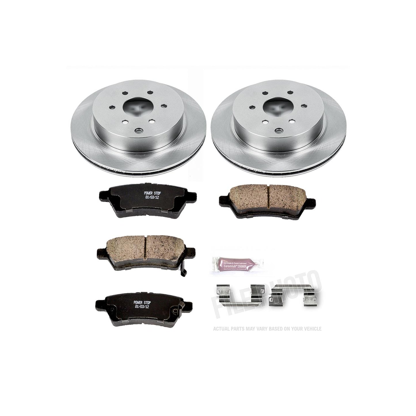 Power Stop Z17 Evolution Plus Stock Replacement Brake Kits KOE147