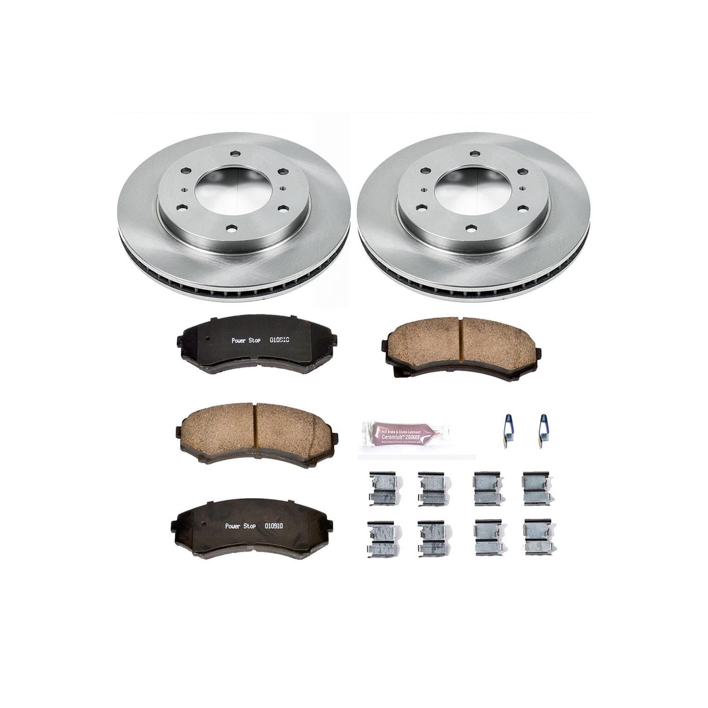 Power Stop Z17 Evolution Plus Stock Replacement Brake Kits KOE148