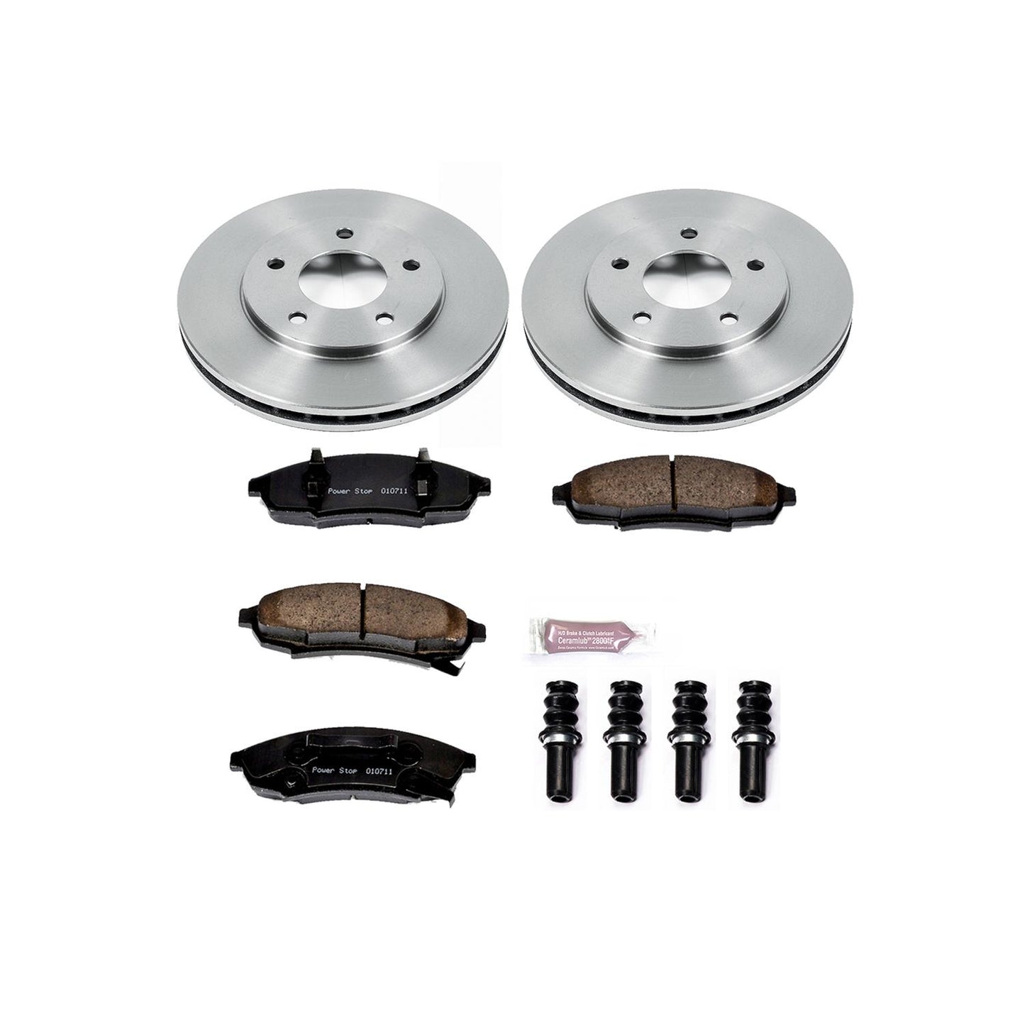 Power Stop Z17 Evolution Plus Stock Replacement Brake Kits KOE1498
