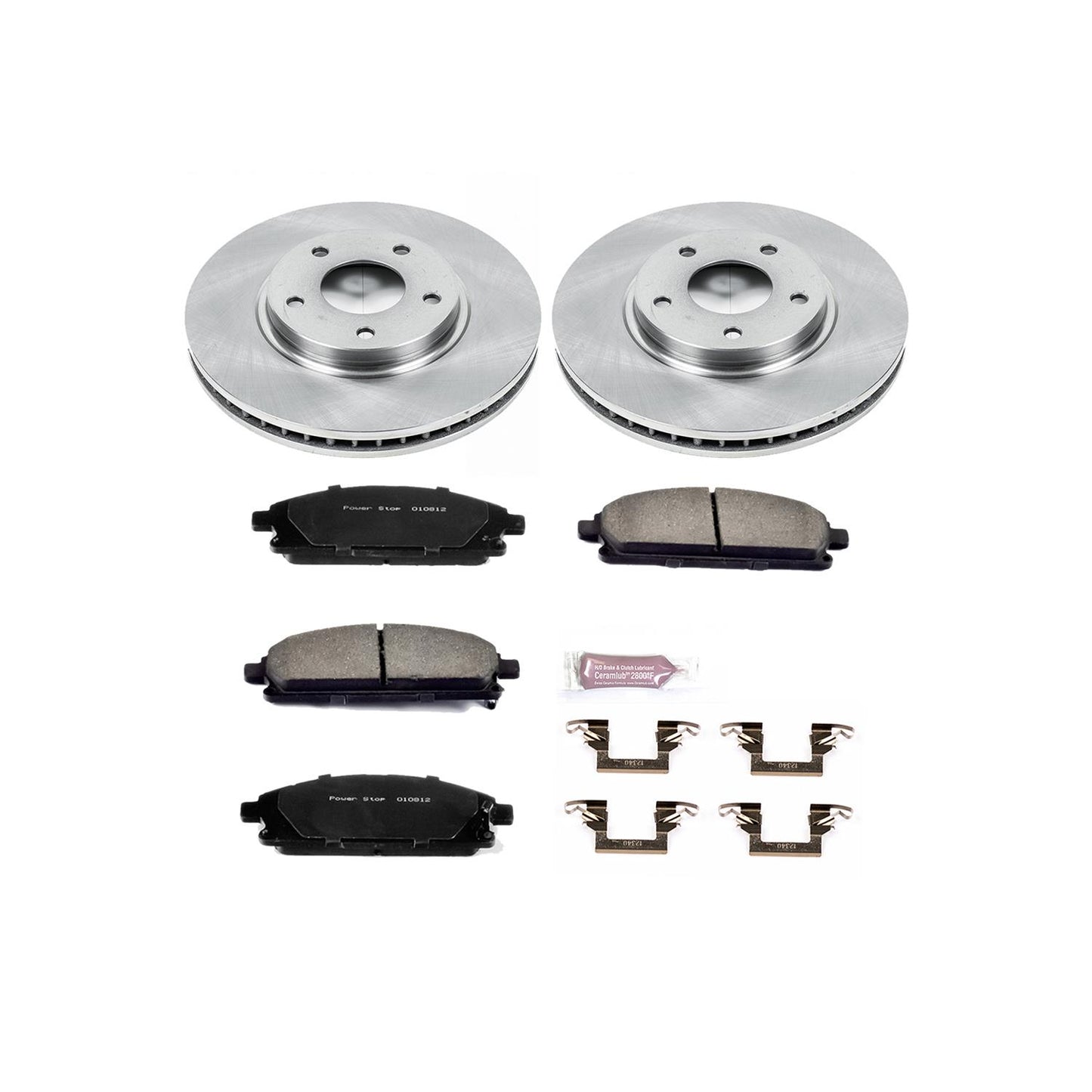 Power Stop Z17 Evolution Plus Stock Replacement Brake Kits KOE150