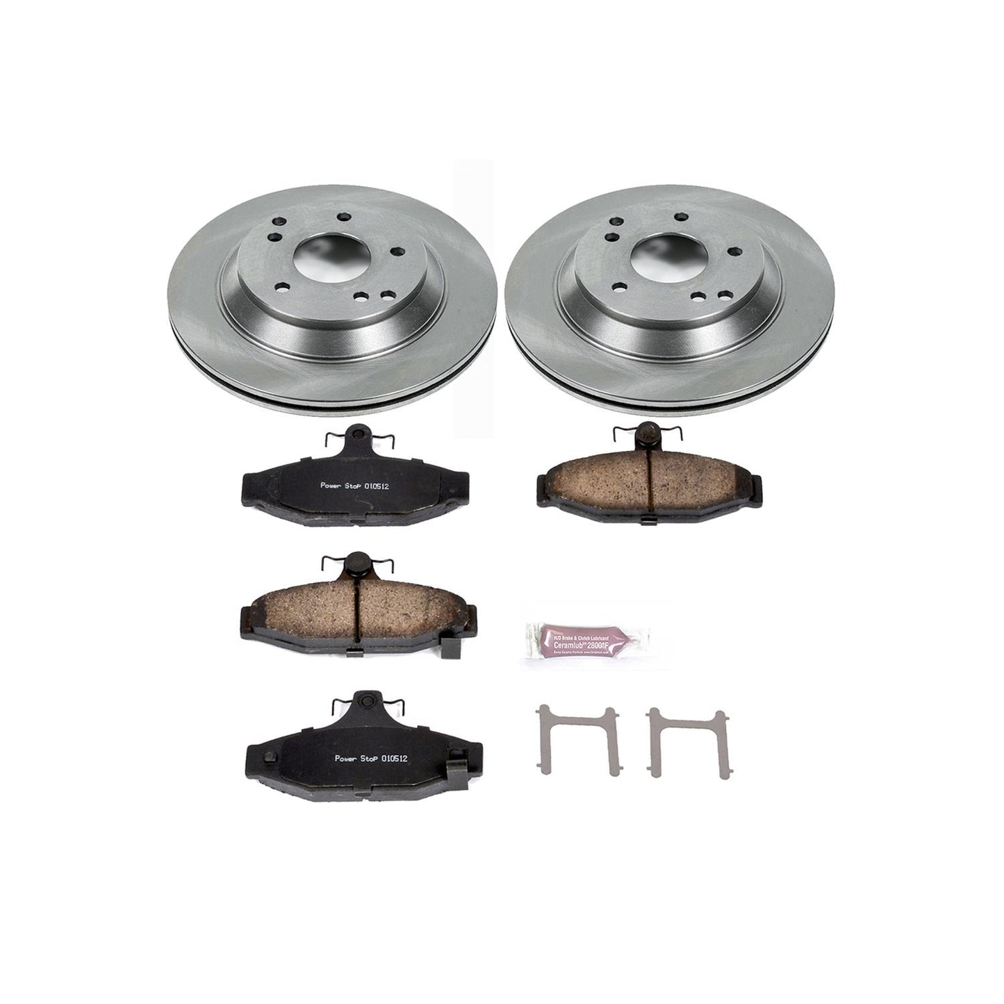 Power Stop Z17 Evolution Plus Stock Replacement Brake Kits KOE1523
