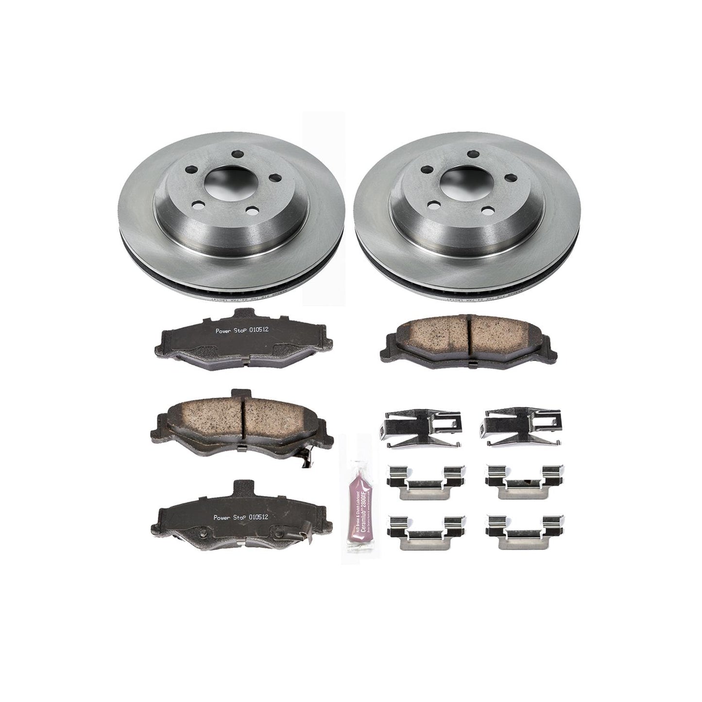 Power Stop Z17 Evolution Plus Stock Replacement Brake Kits KOE1568