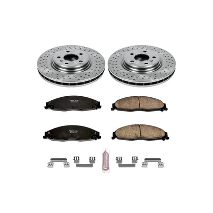 Power Stop Z17 Evolution Plus Stock Replacement Brake Kits KOE1597
