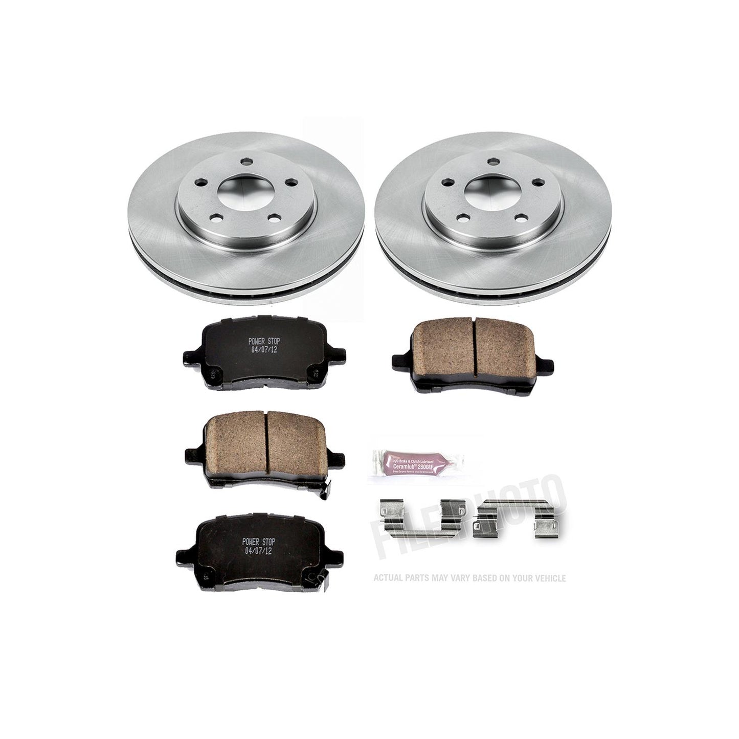 Power Stop Z17 Evolution Plus Stock Replacement Brake Kits KOE1617