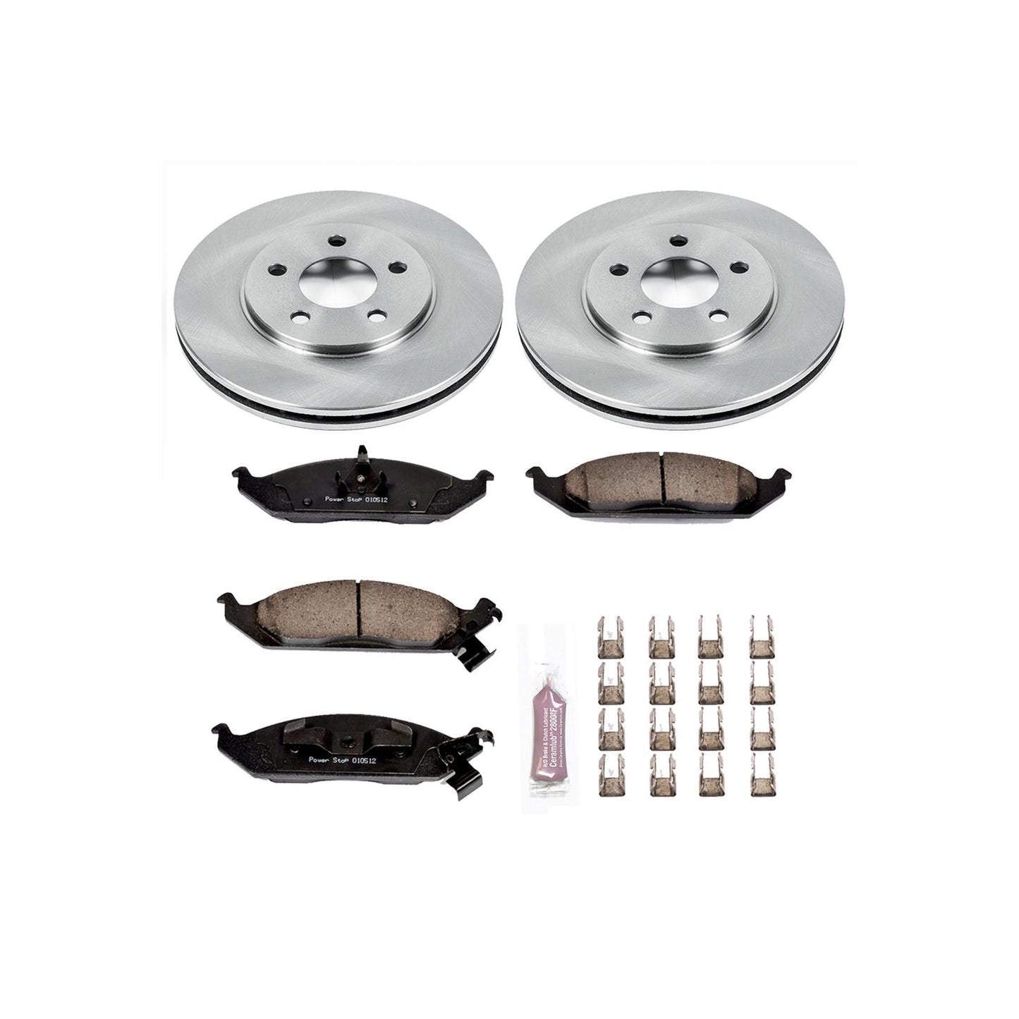Power Stop Z17 Evolution Plus Stock Replacement Brake Kits KOE1676