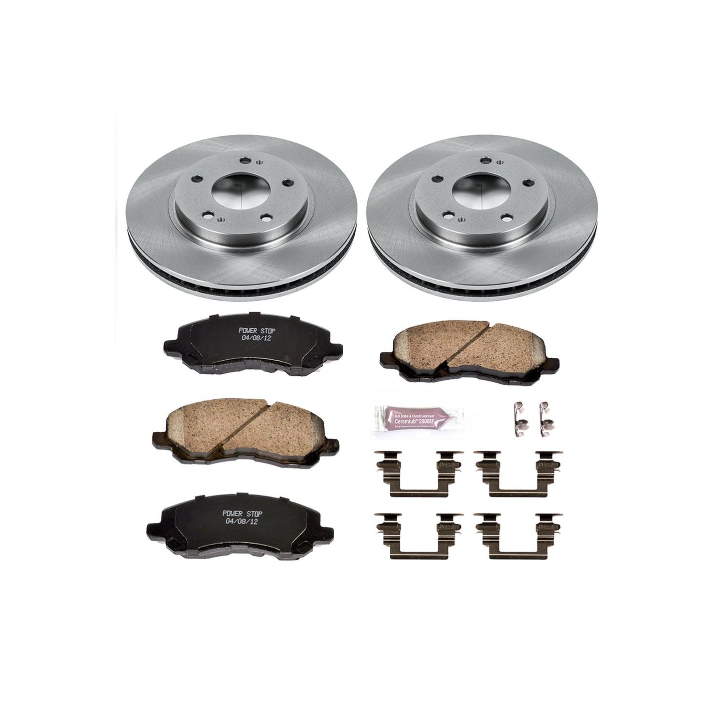 Power Stop Z17 Evolution Plus Stock Replacement Brake Kits KOE1678
