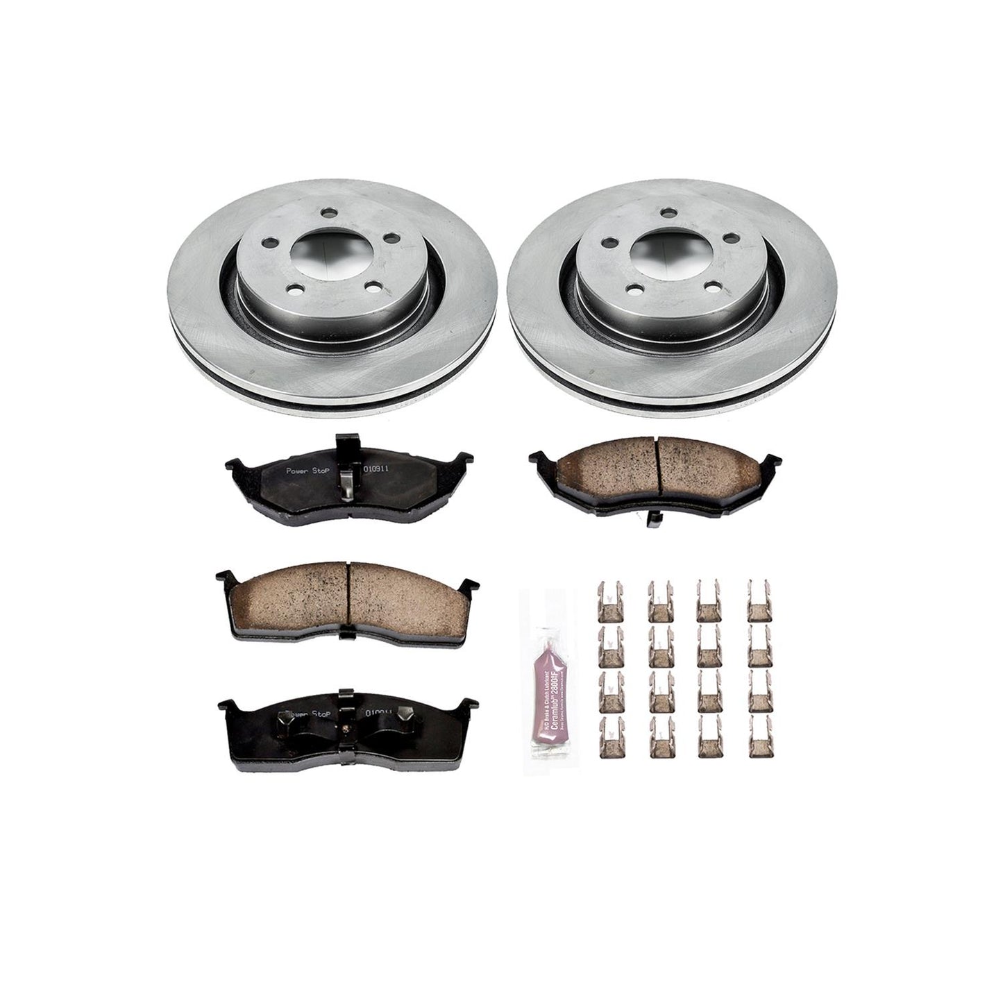 Power Stop Z17 Evolution Plus Stock Replacement Brake Kits KOE1700