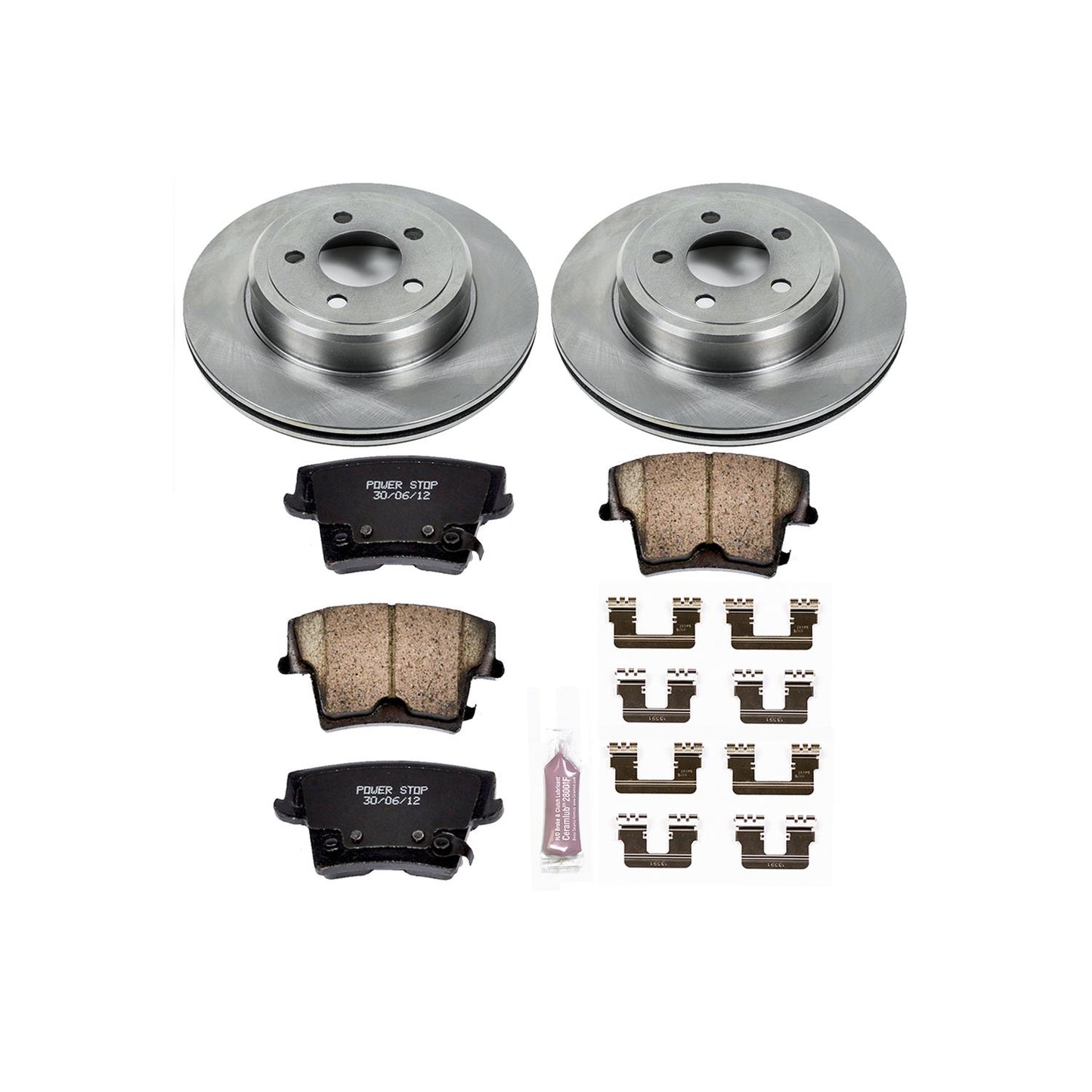 Power Stop Z17 Evolution Plus Stock Replacement Brake Kits KOE1720