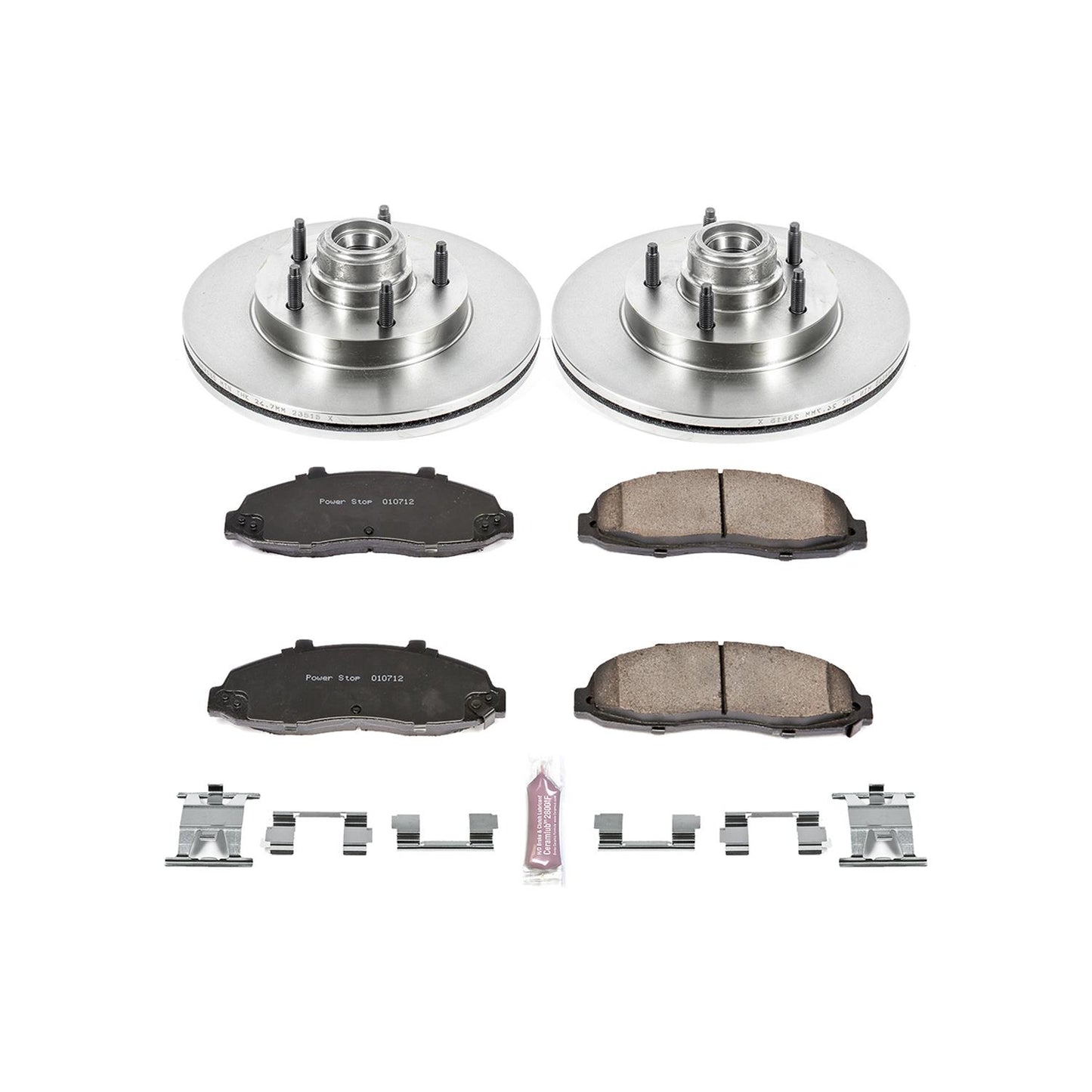 Power Stop Z17 Evolution Plus Stock Replacement Brake Kits KOE1863