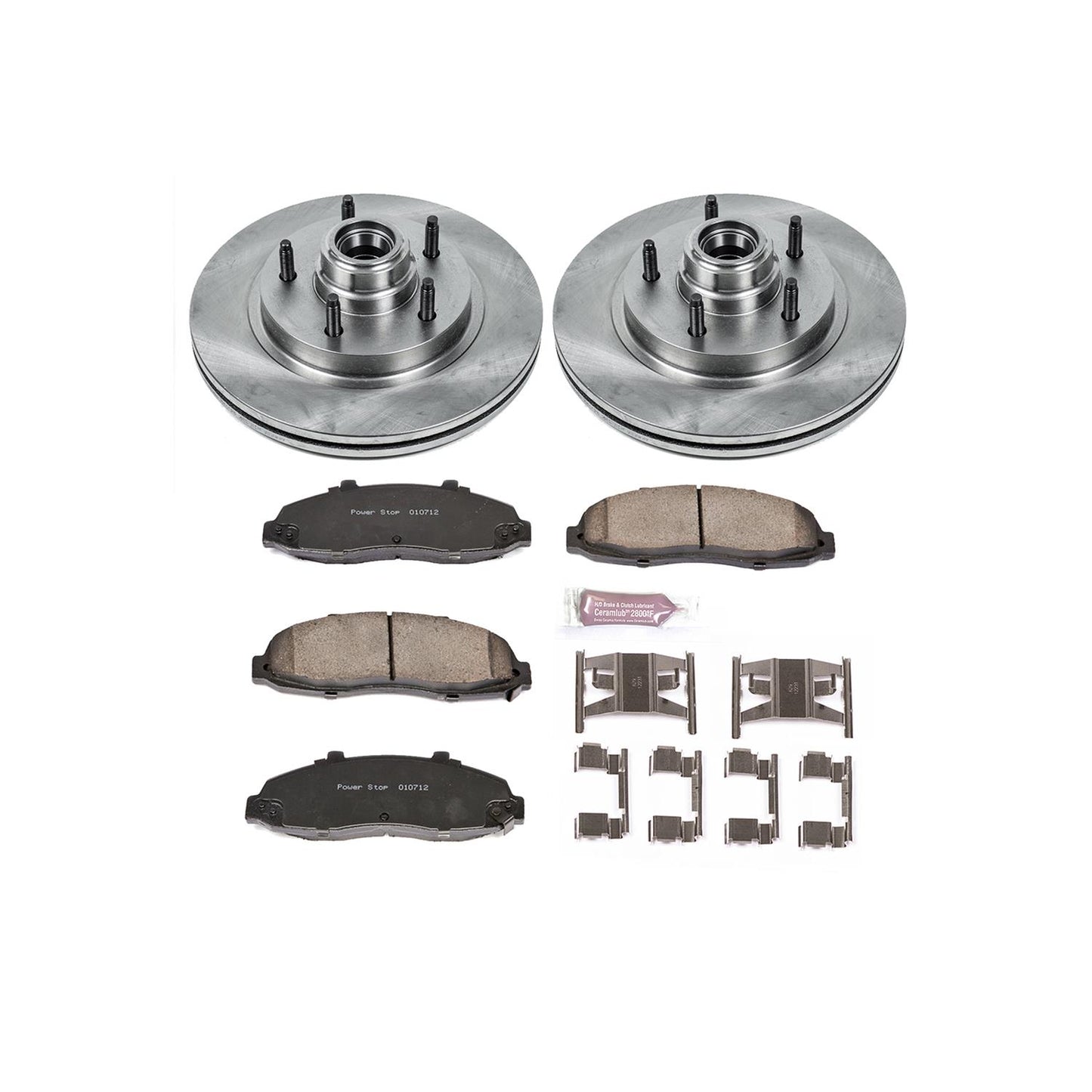Power Stop Z17 Evolution Plus Stock Replacement Brake Kits KOE1865