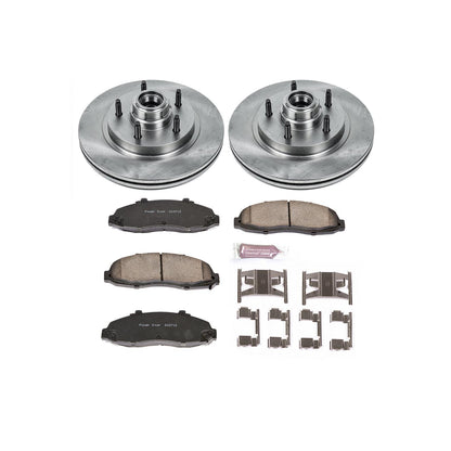 Power Stop Z17 Evolution Plus Stock Replacement Brake Kits KOE1865