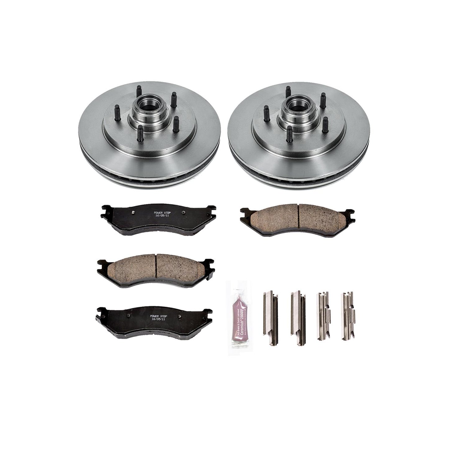 Power Stop Z17 Evolution Plus Stock Replacement Brake Kits KOE1878