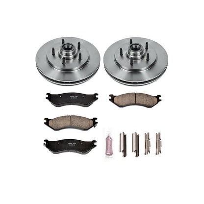 Power Stop Z17 Evolution Plus Stock Replacement Brake Kits KOE1878