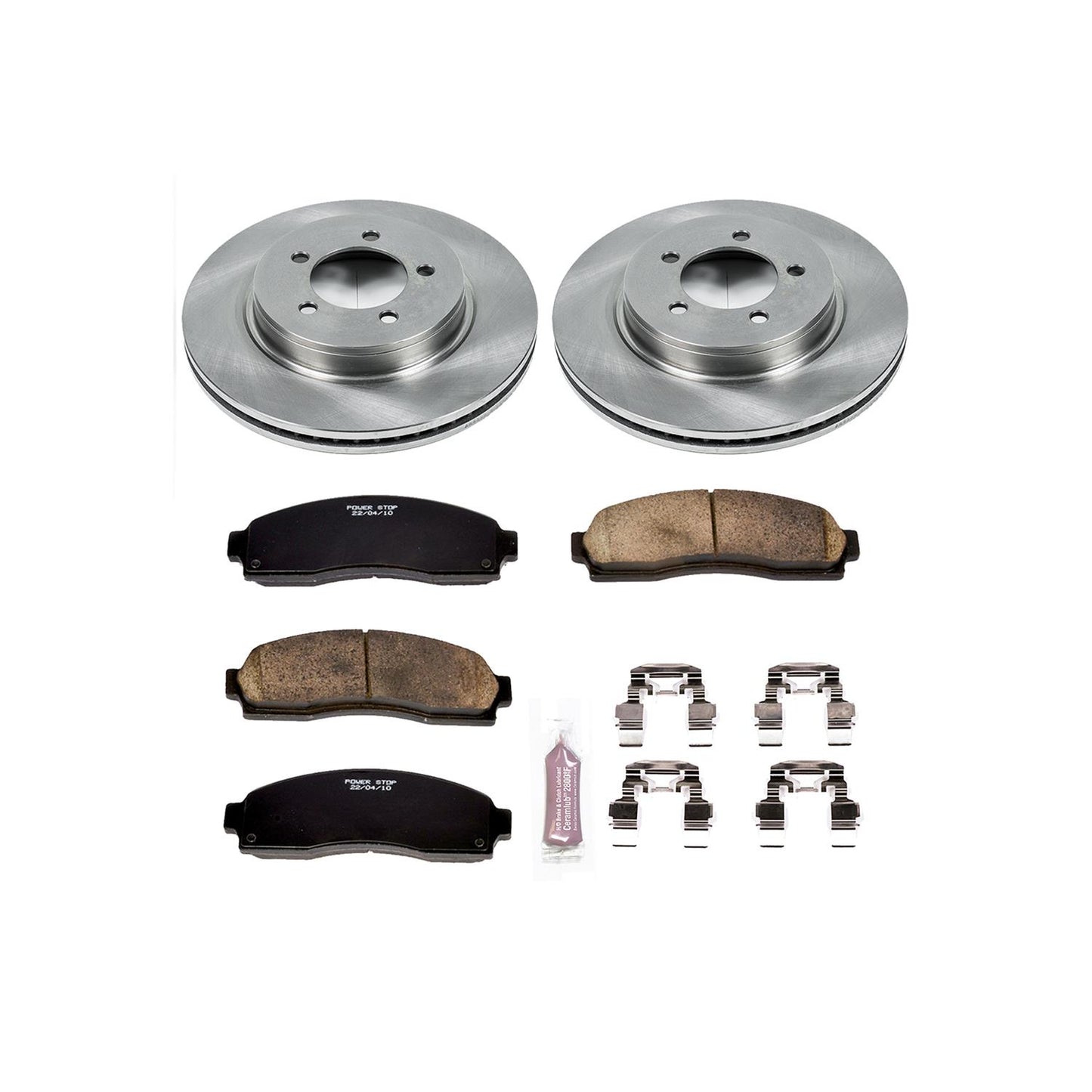 Power Stop Z17 Evolution Plus Stock Replacement Brake Kits KOE1931