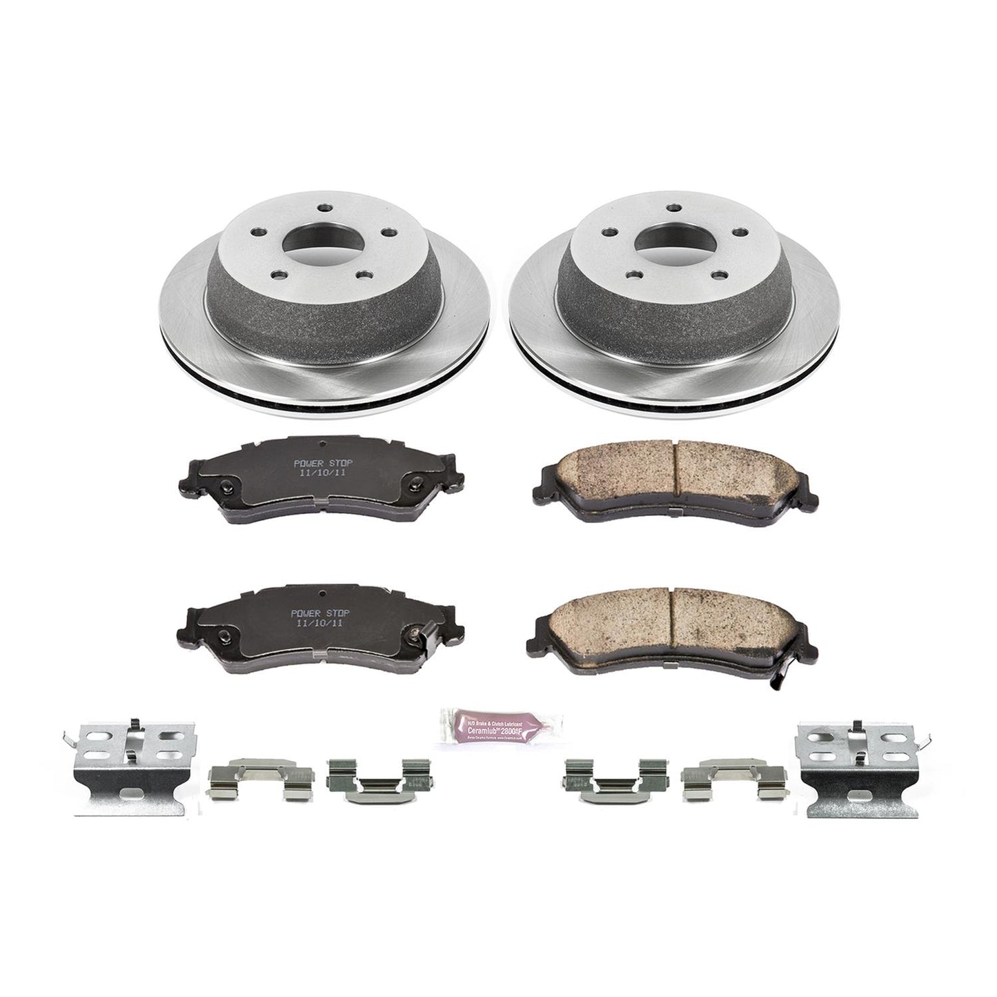 Power Stop Z17 Evolution Plus Stock Replacement Brake Kits KOE2008