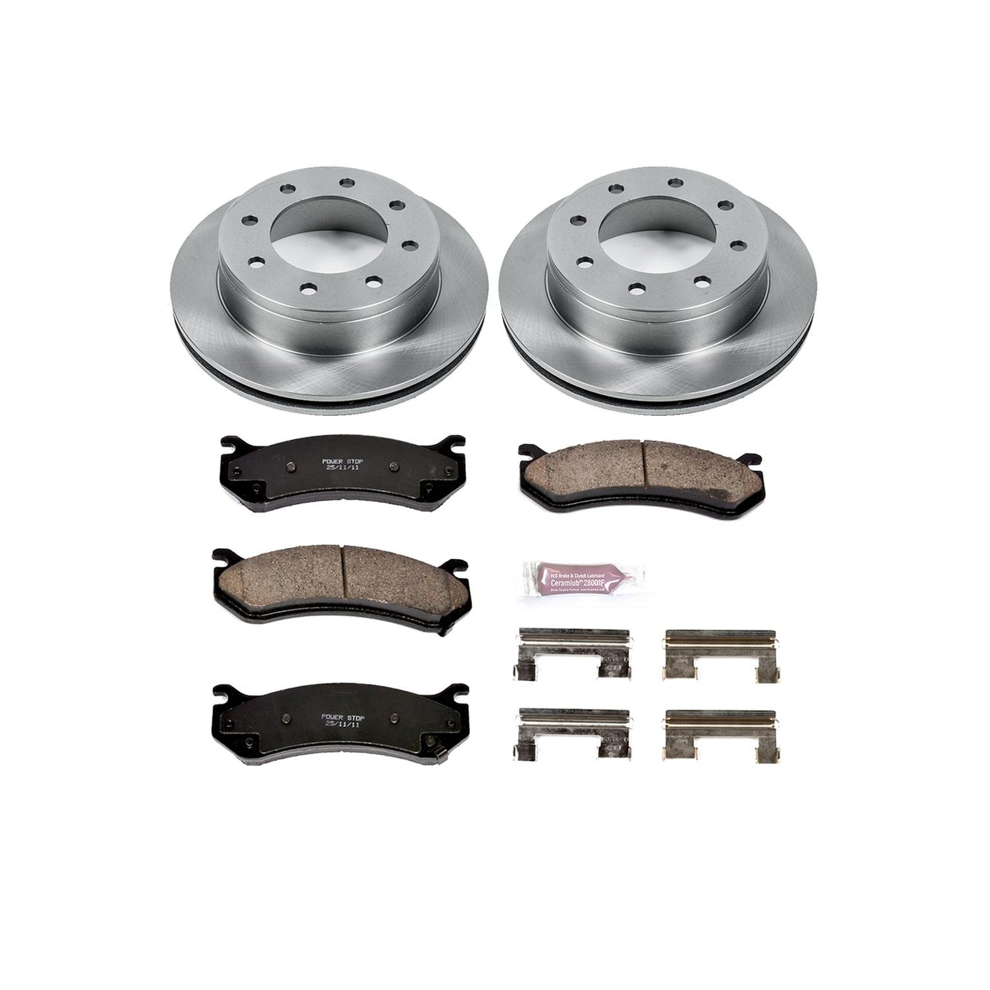 Power Stop Z17 Evolution Plus Stock Replacement Brake Kits KOE2036