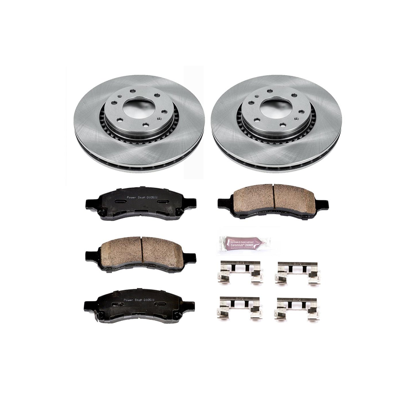 Power Stop Z17 Evolution Plus Stock Replacement Brake Kits KOE2059