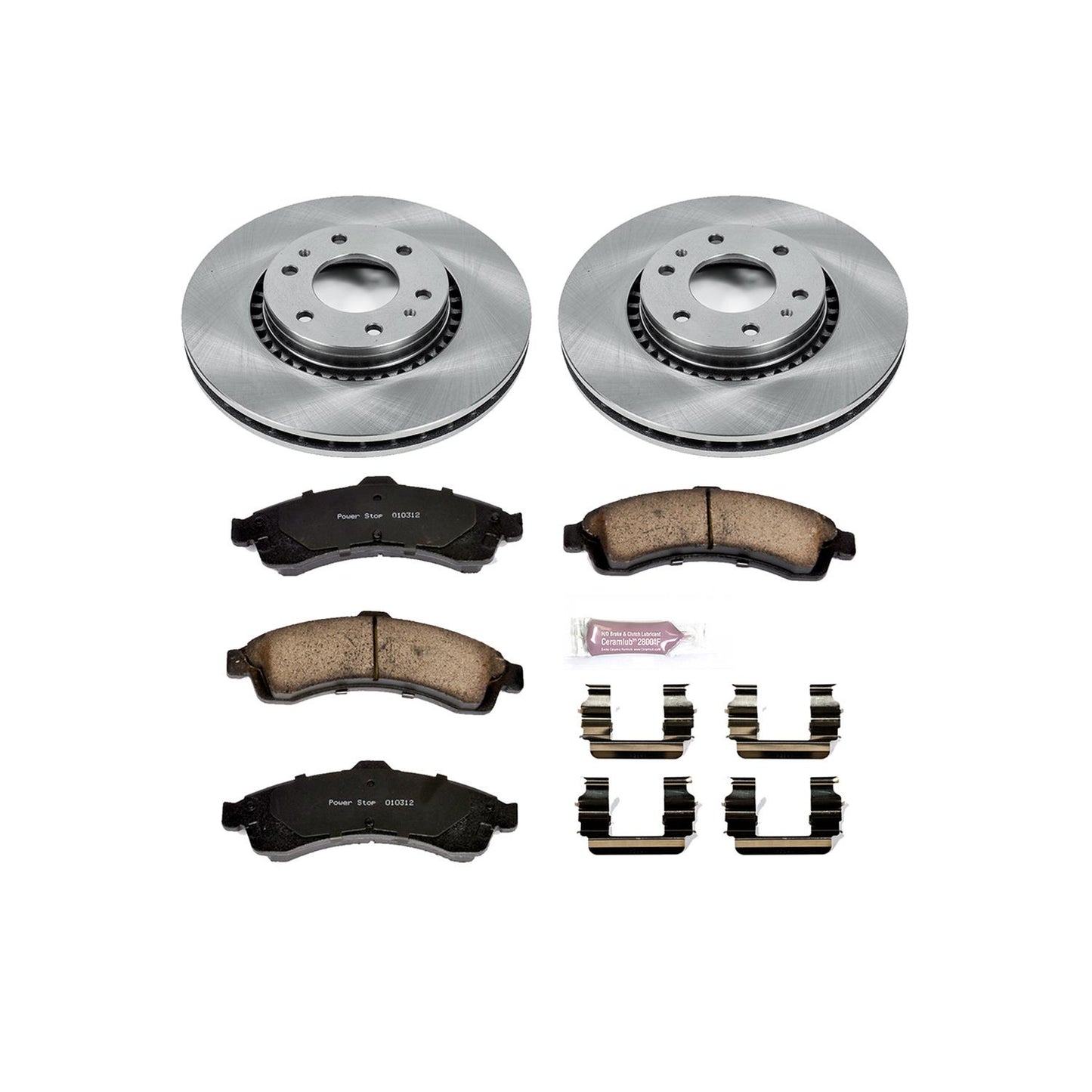Power Stop Z17 Evolution Plus Stock Replacement Brake Kits KOE2061