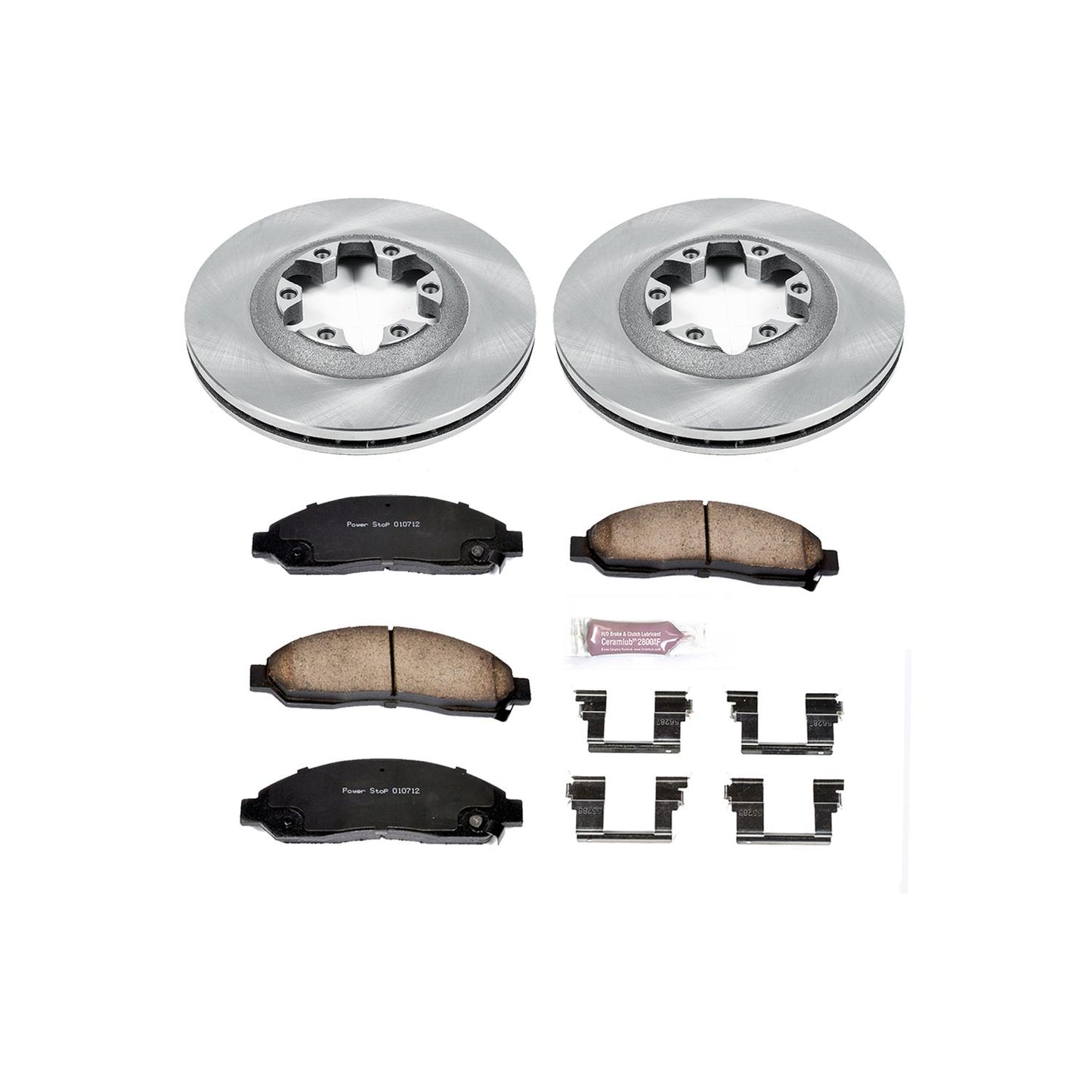 Power Stop Z17 Evolution Plus Stock Replacement Brake Kits KOE2066