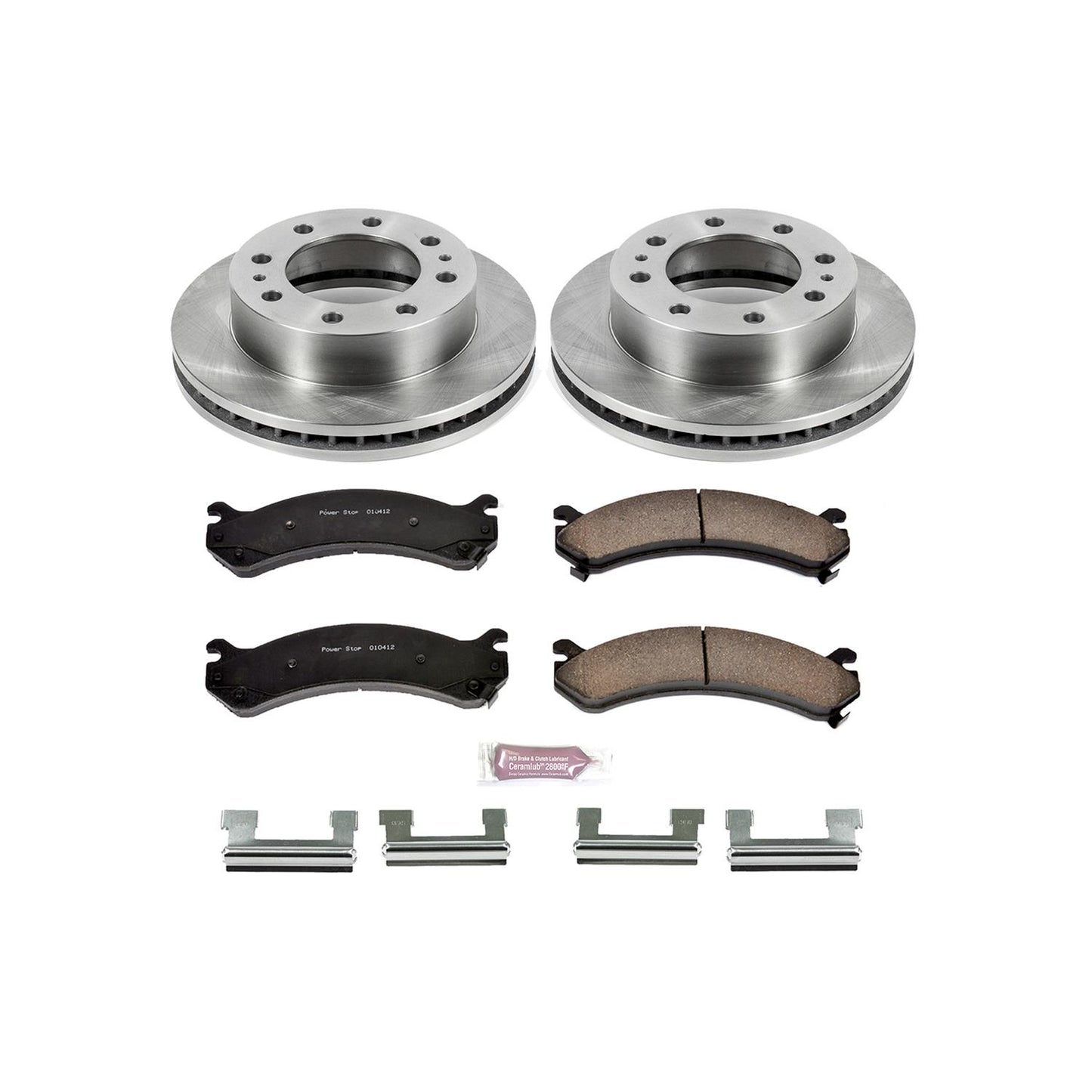 Power Stop Z17 Evolution Plus Stock Replacement Brake Kits KOE2071