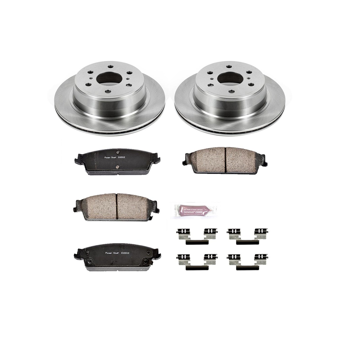 Power Stop Z17 Evolution Plus Stock Replacement Brake Kits KOE2083