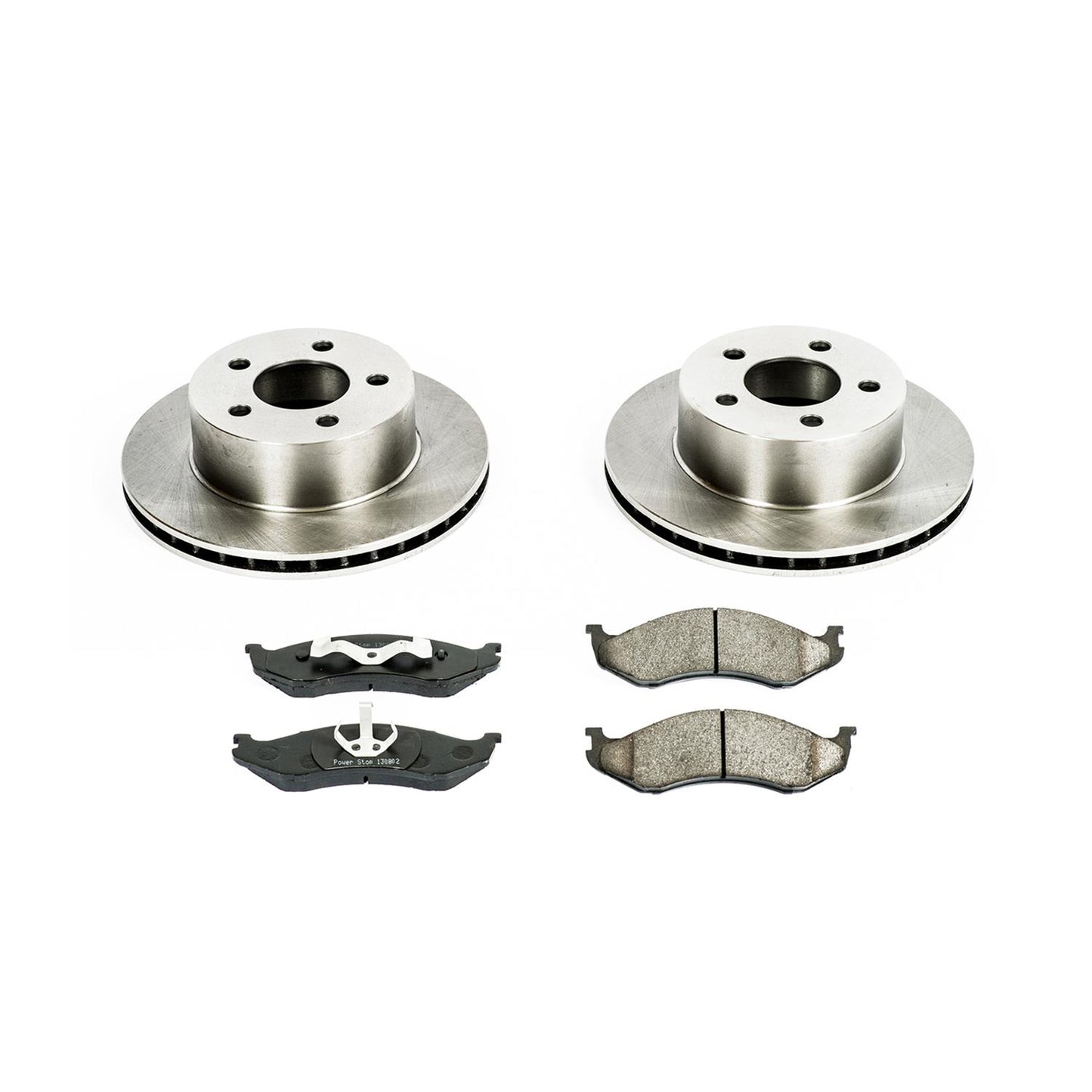 Power Stop Z17 Evolution Plus Stock Replacement Brake Kits with Calipers KCOE2119
